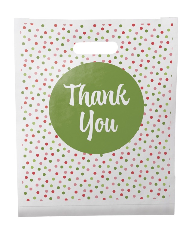 Christmas Scatter Design 1 Merchant Paper Bags (12" x 15" x 2.5") 3