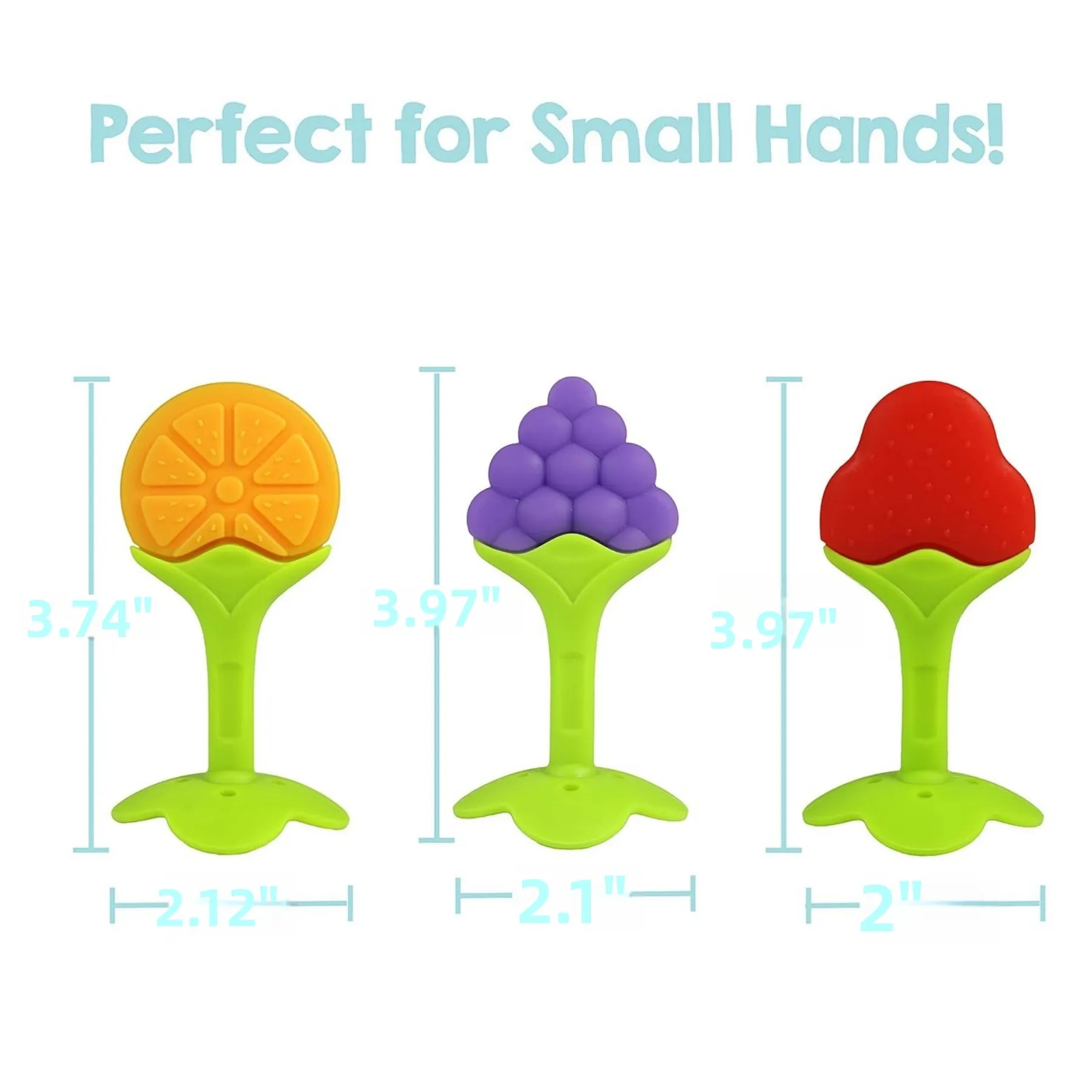 Fruit-Shaped Teethers 3