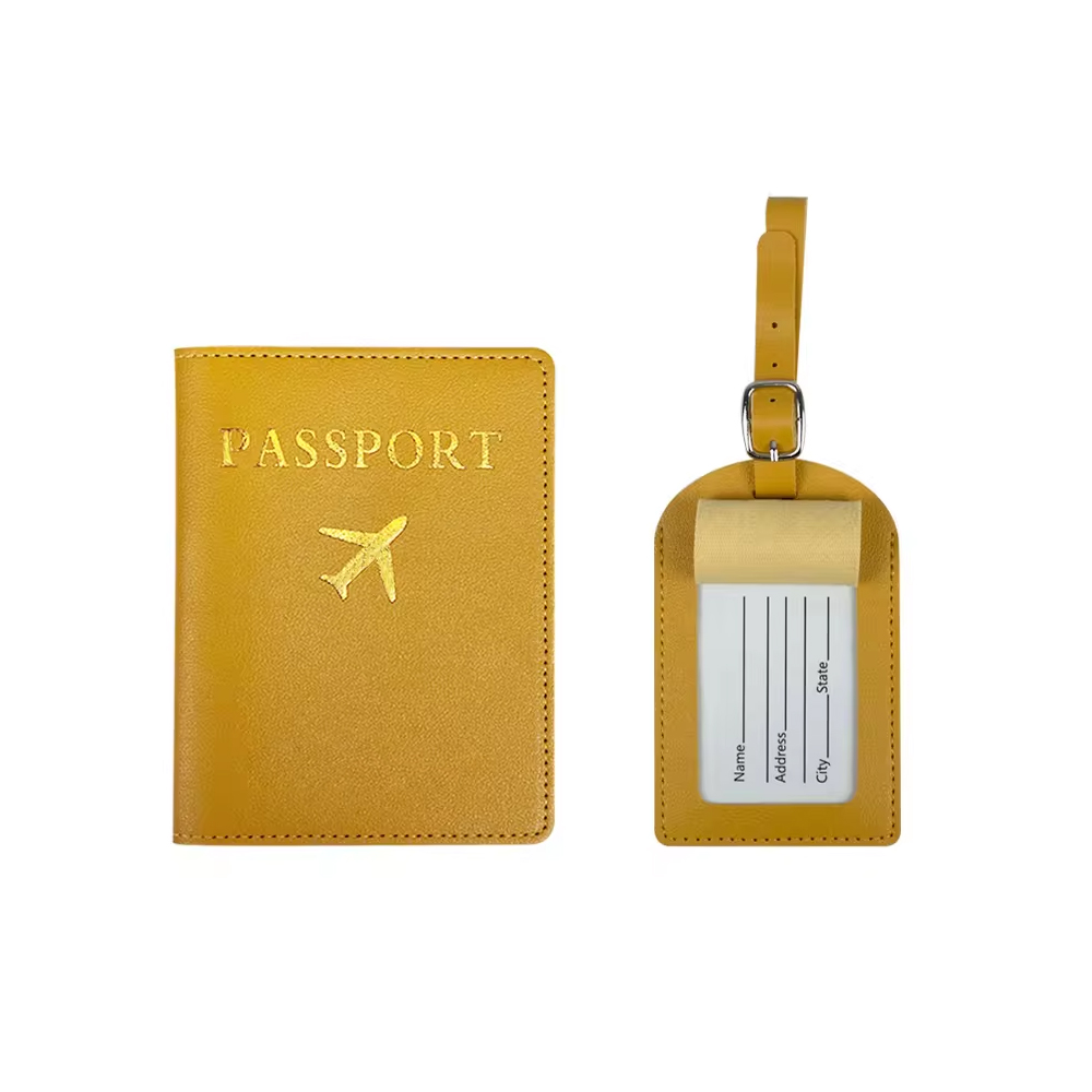 Leatherette Luggage Tag & Passport Holder 13