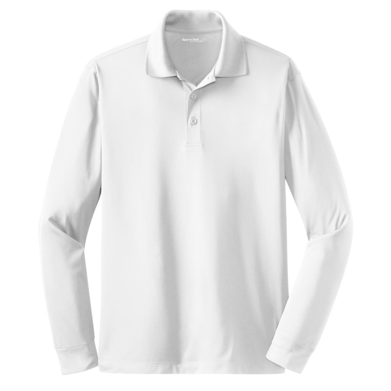 Sport-Tek Long Sleeve Micropique Sport-Wick Polo. 43