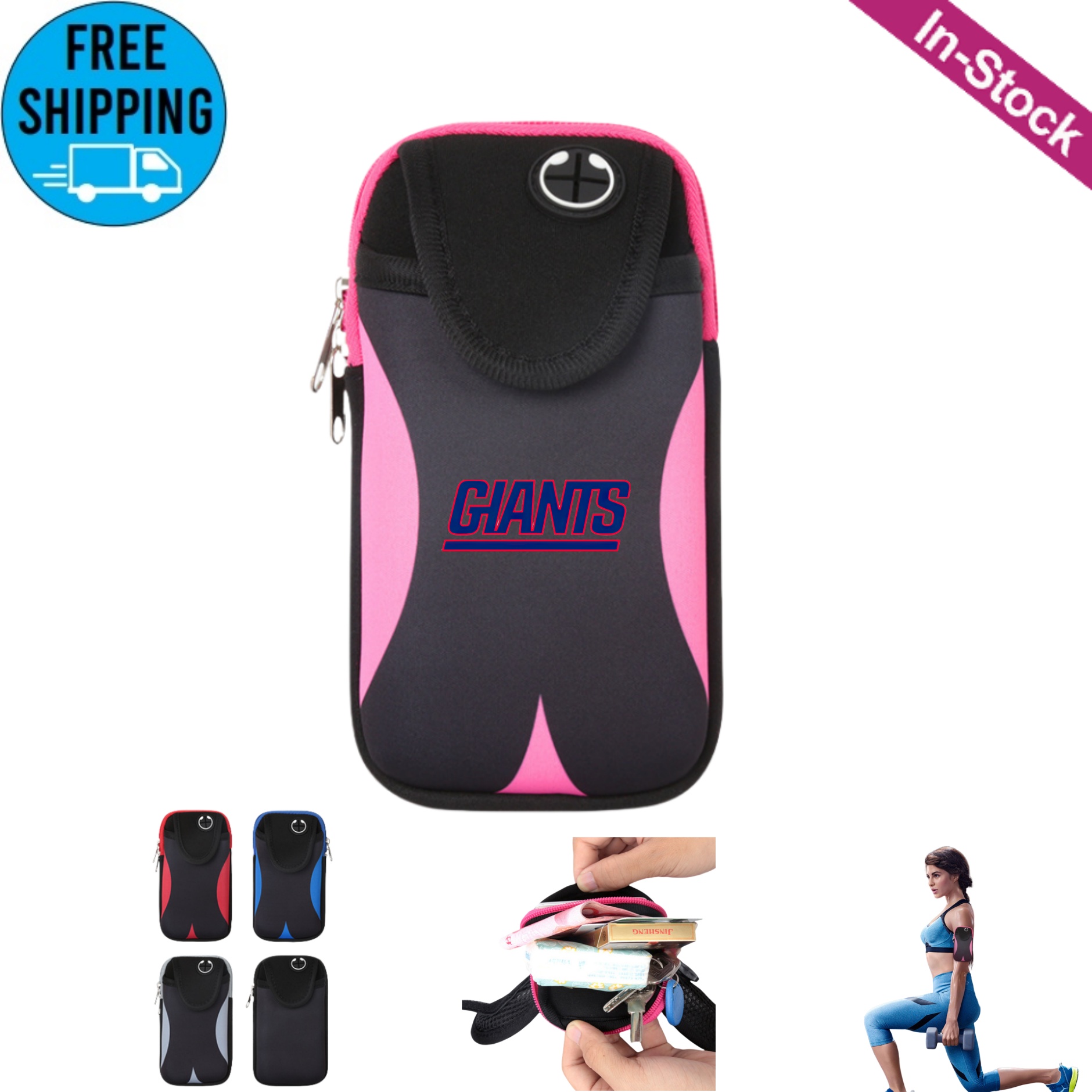 Neoprene Running Armband Phone Holder 7