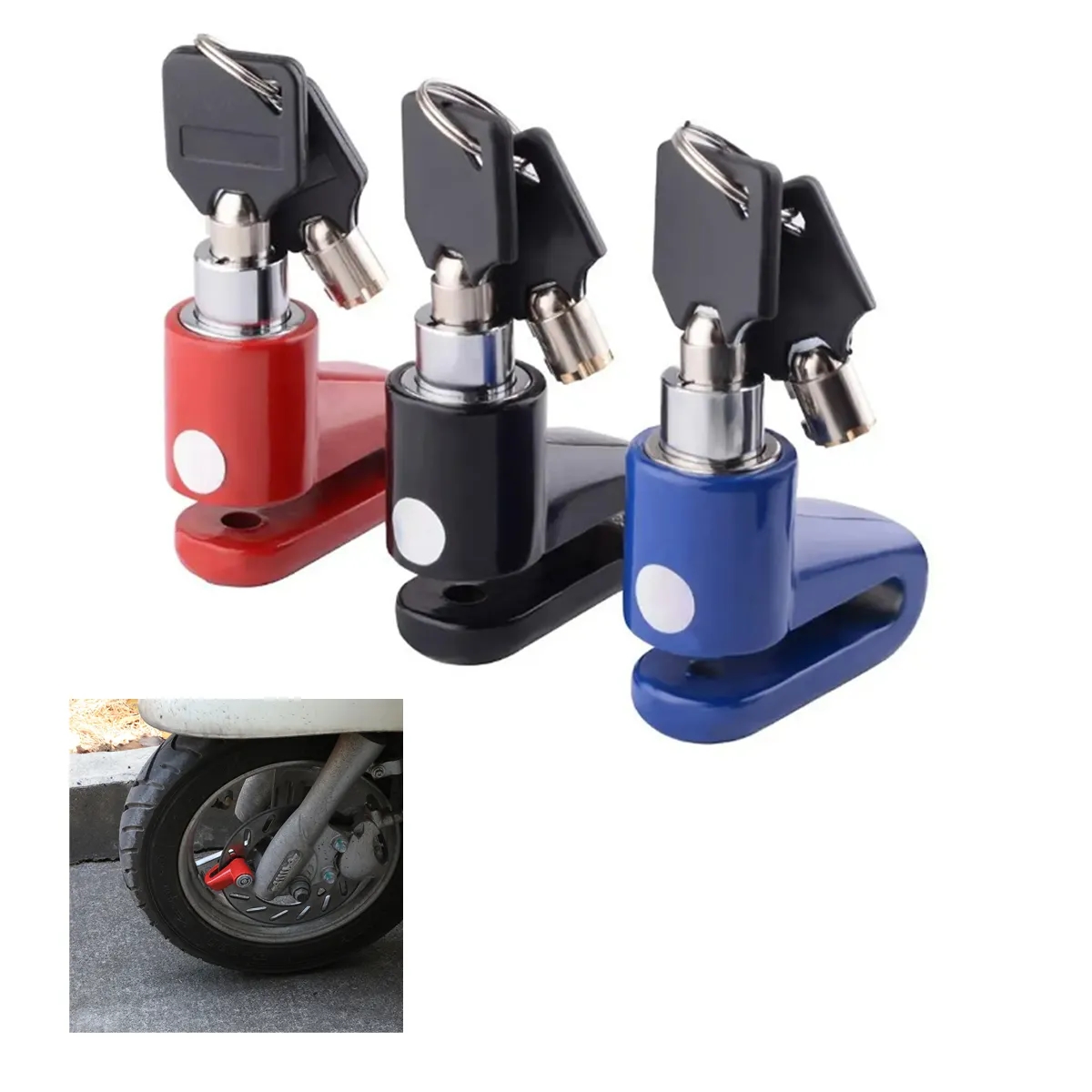 Security Lock Disc Brake Lock Bicycle 2