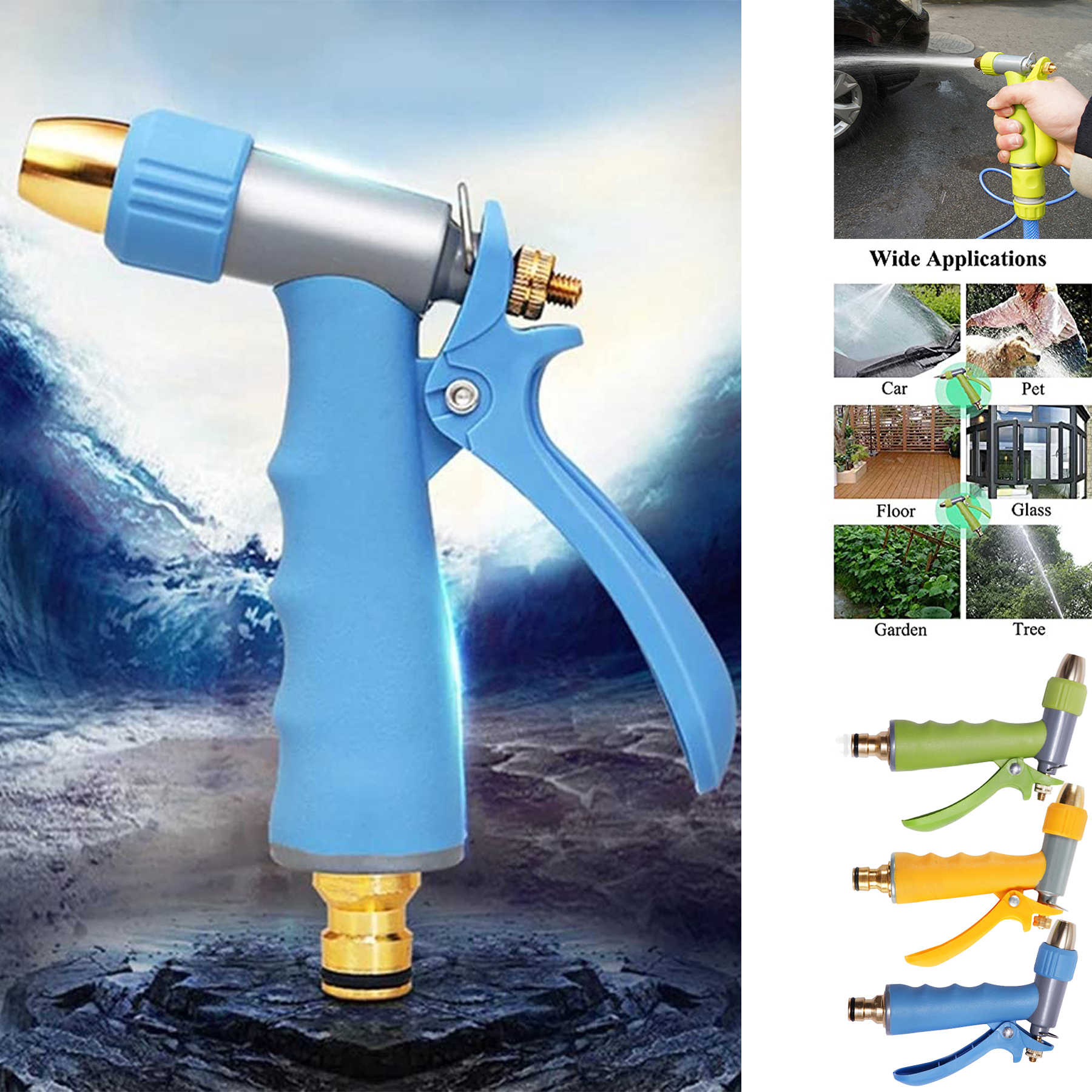 Watering Gun Garden Nozzle Hose 1
