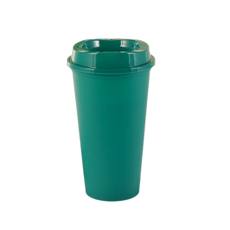 16oz PP Coffee Cup with Lid for Parties 9