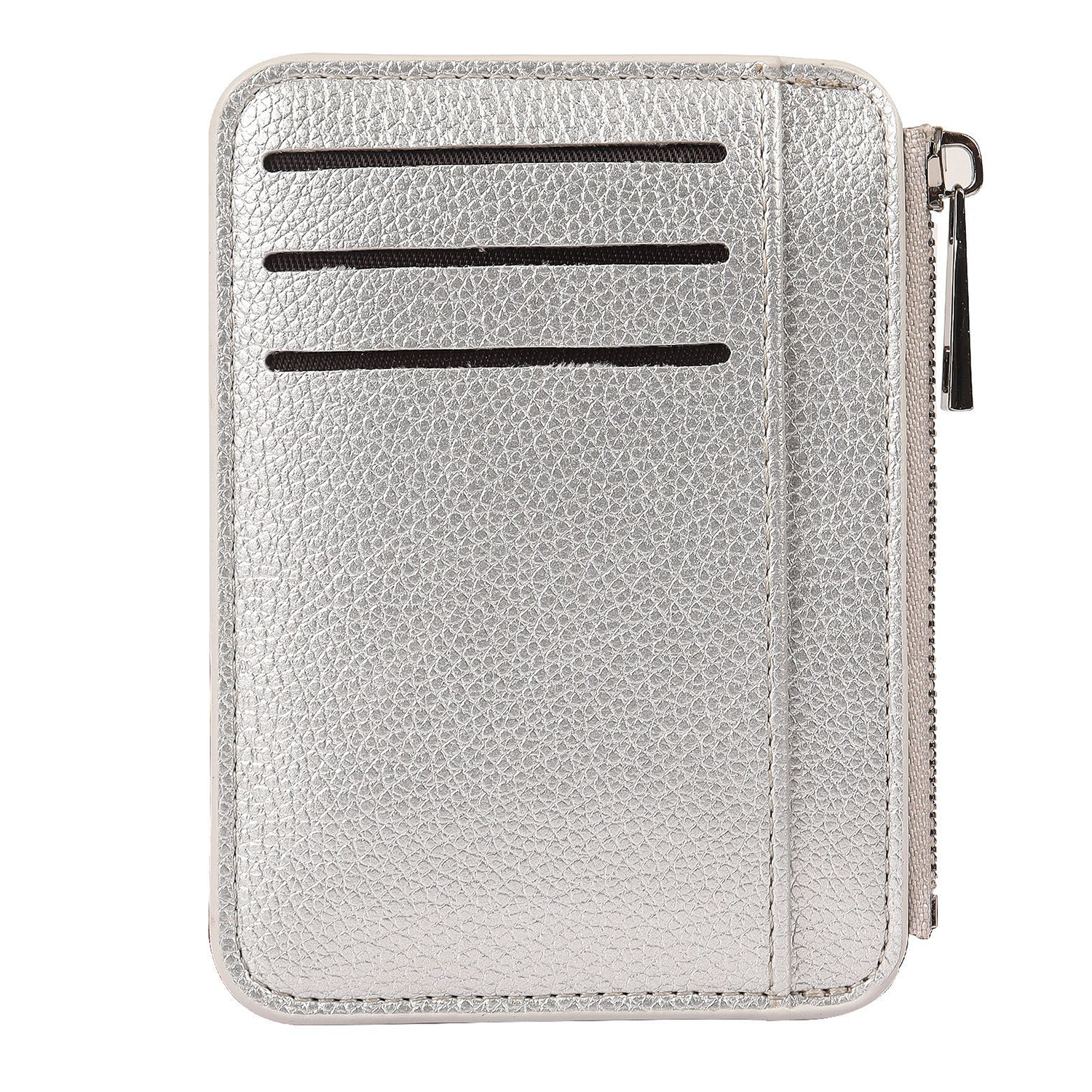 Lychee Pattern Zipper Card Wallet 7