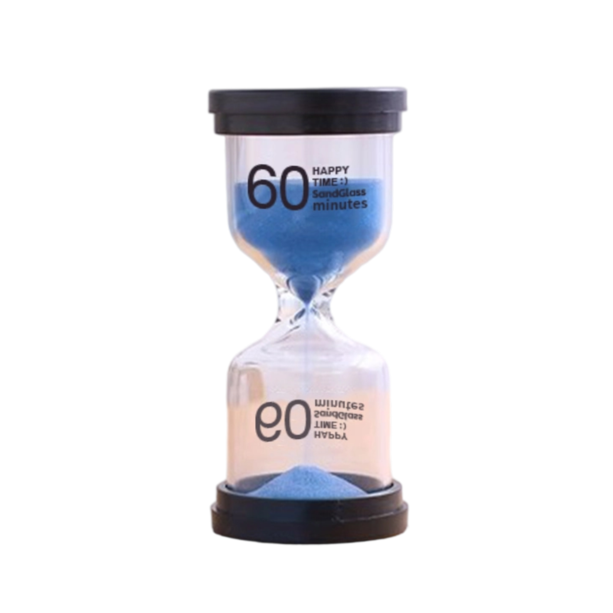 Glass Sand Timer Hourglass 3.9" By 1.8", custom clock with logo imprint 8