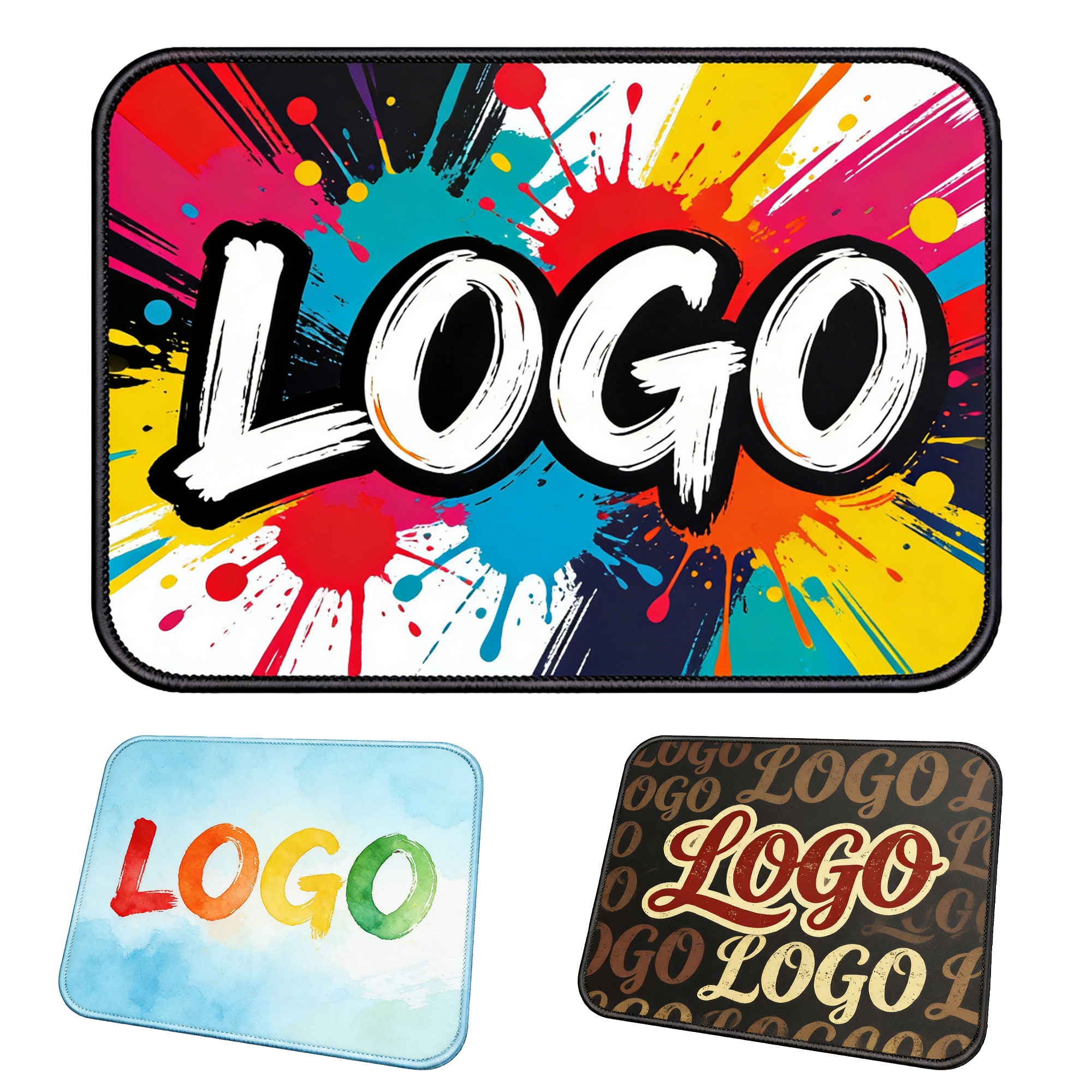 7.1" x 8.7" Full-Color Printed Non-Slip Rubber Mouse Pad 2