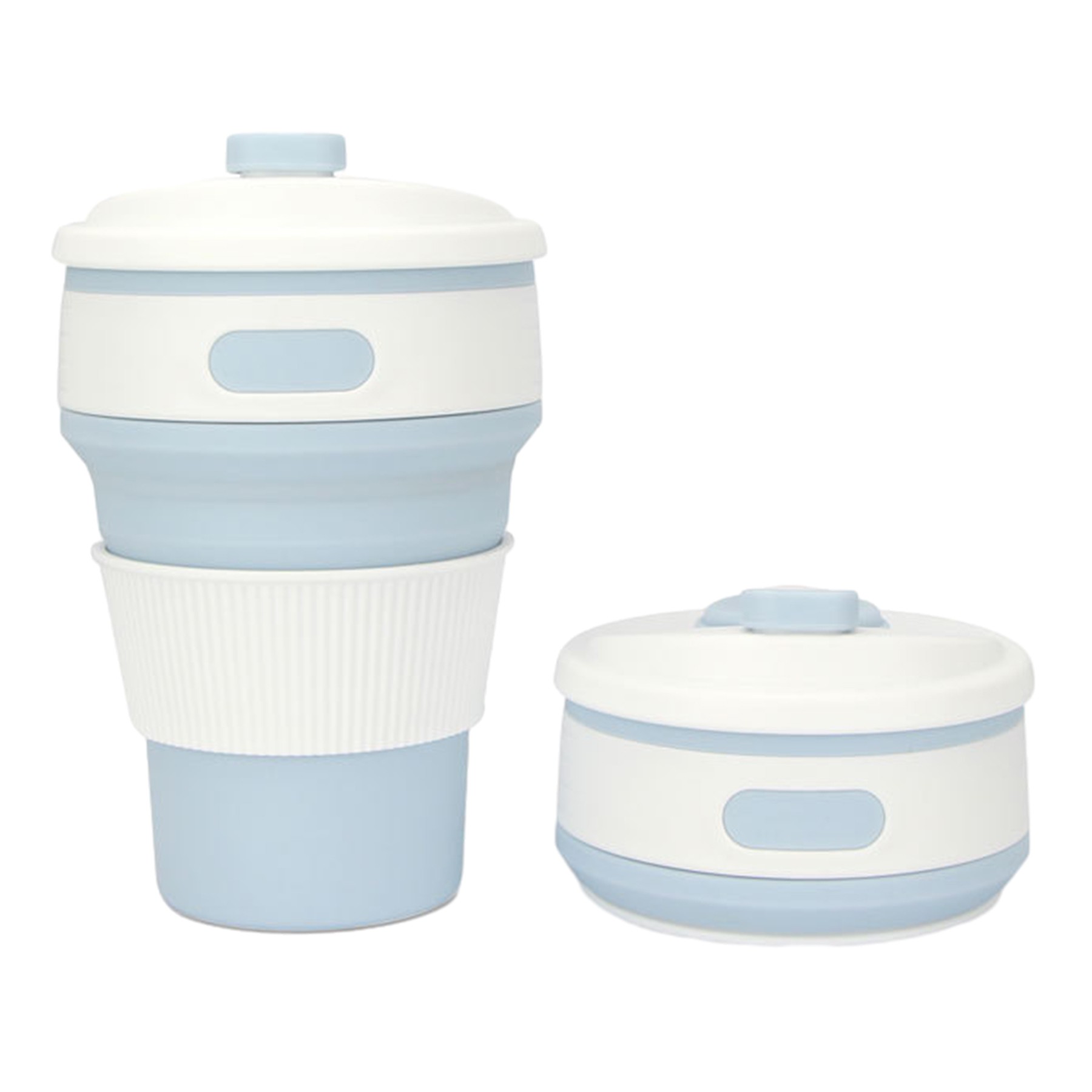 11.8Oz Silicone Folding Water Bottle 6