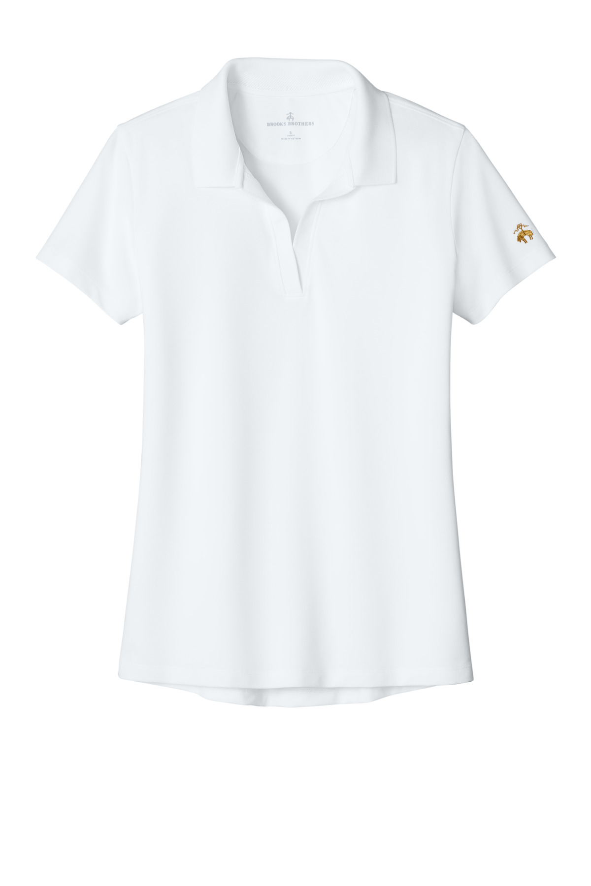 Brooks Brothers Women's Mesh Pique Performance Polo BB18221 18