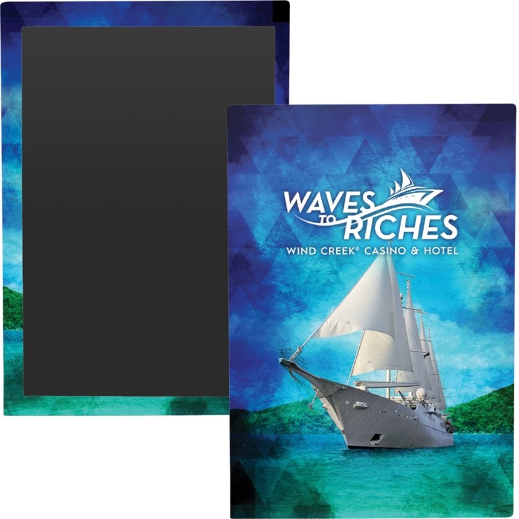 2-1/2" x 3-1/2" Rectangle Magnet Button 1