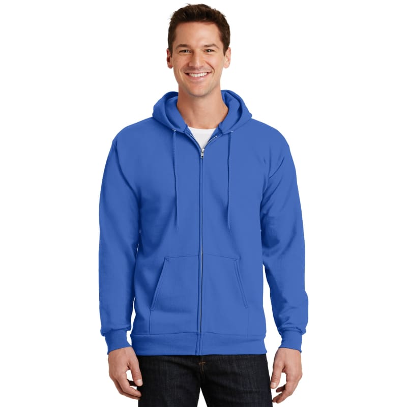 Port & Company Essential Fleece Full-Zip Hooded Sweatshirt., custom hoodie or sweatshirt with logo imprint 25