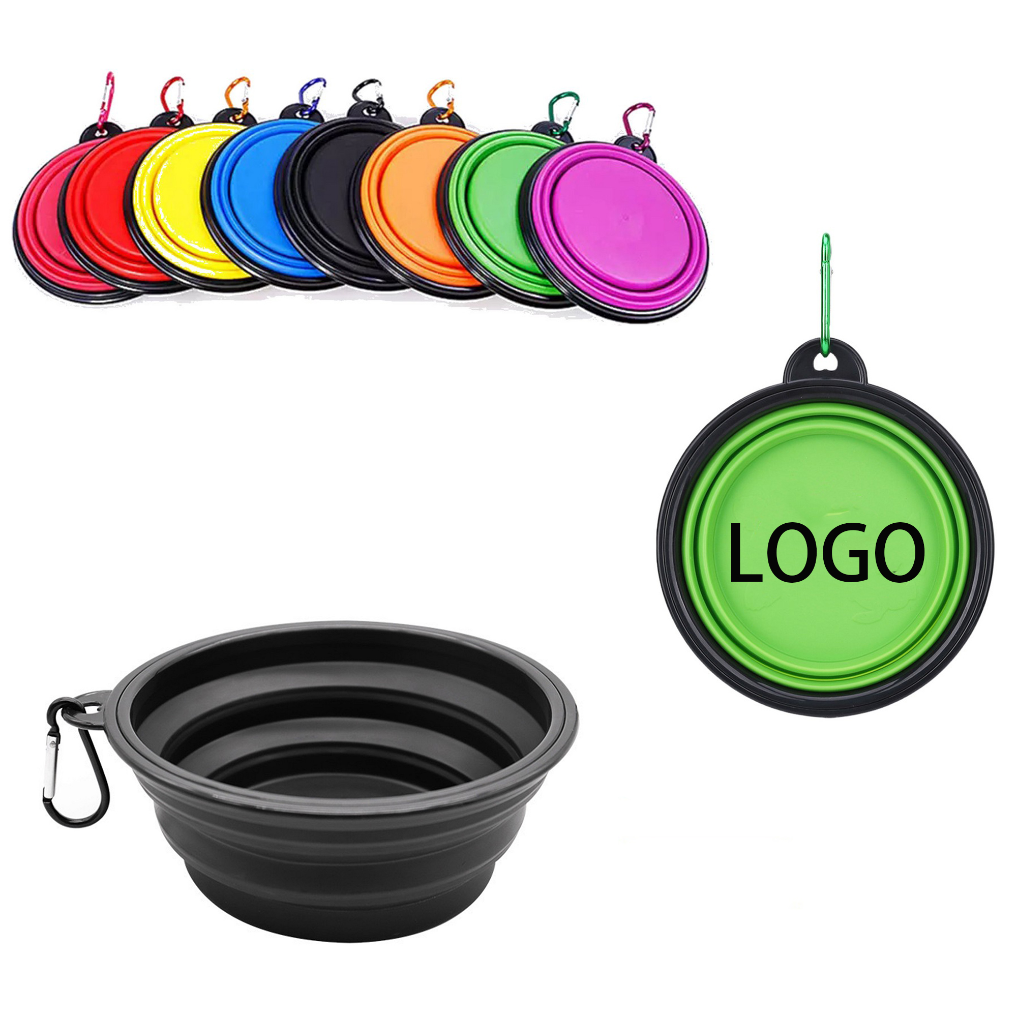 5" Collapsible Pet Bowl MOQ 1pcs 2