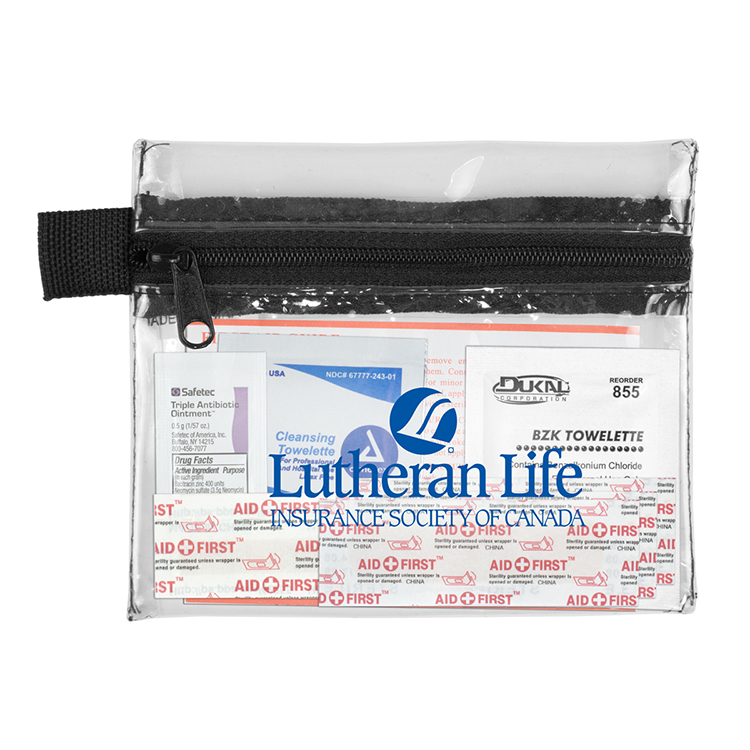 "TAG-A-LONG PLUS" 8 Piece First Aid Kit 30