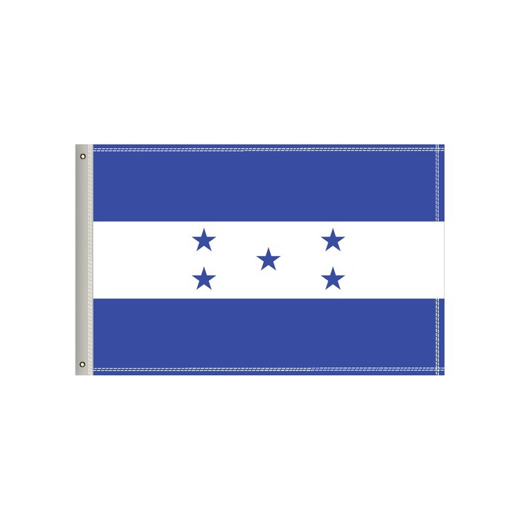 National Flag, Honduras, Double-Sided - 36"W x 24"H 2
