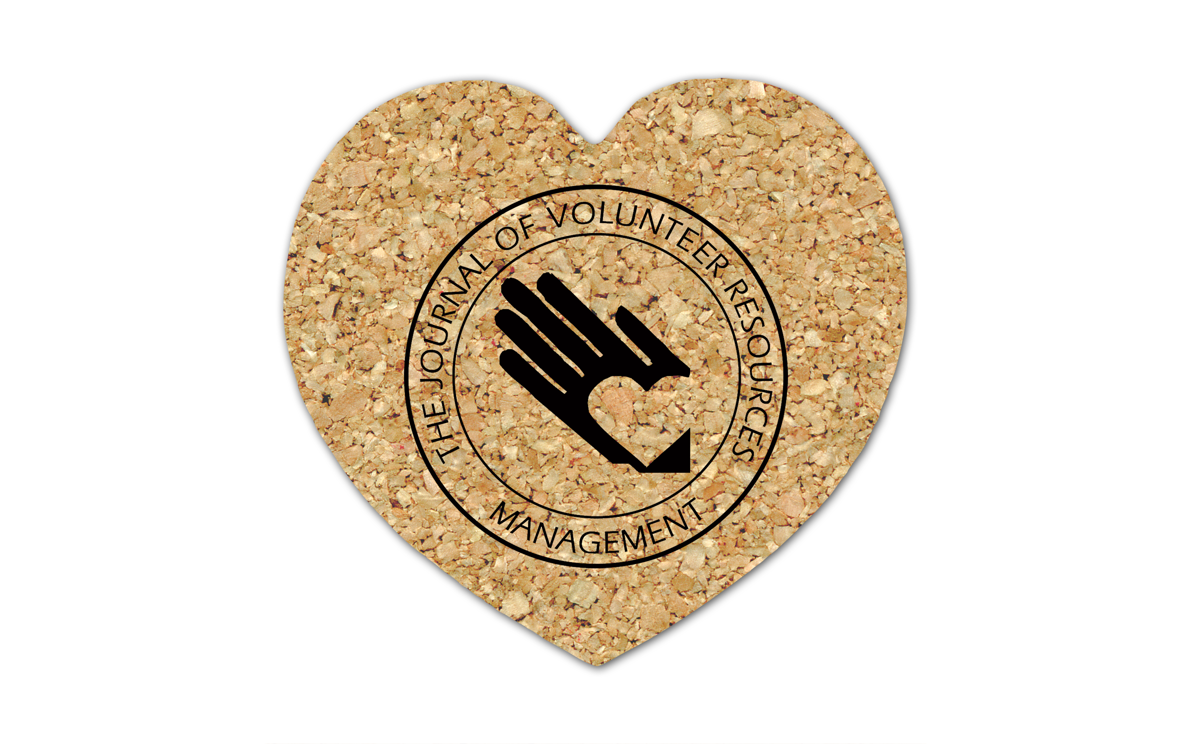 Heart Cork Coaster 5HT 4