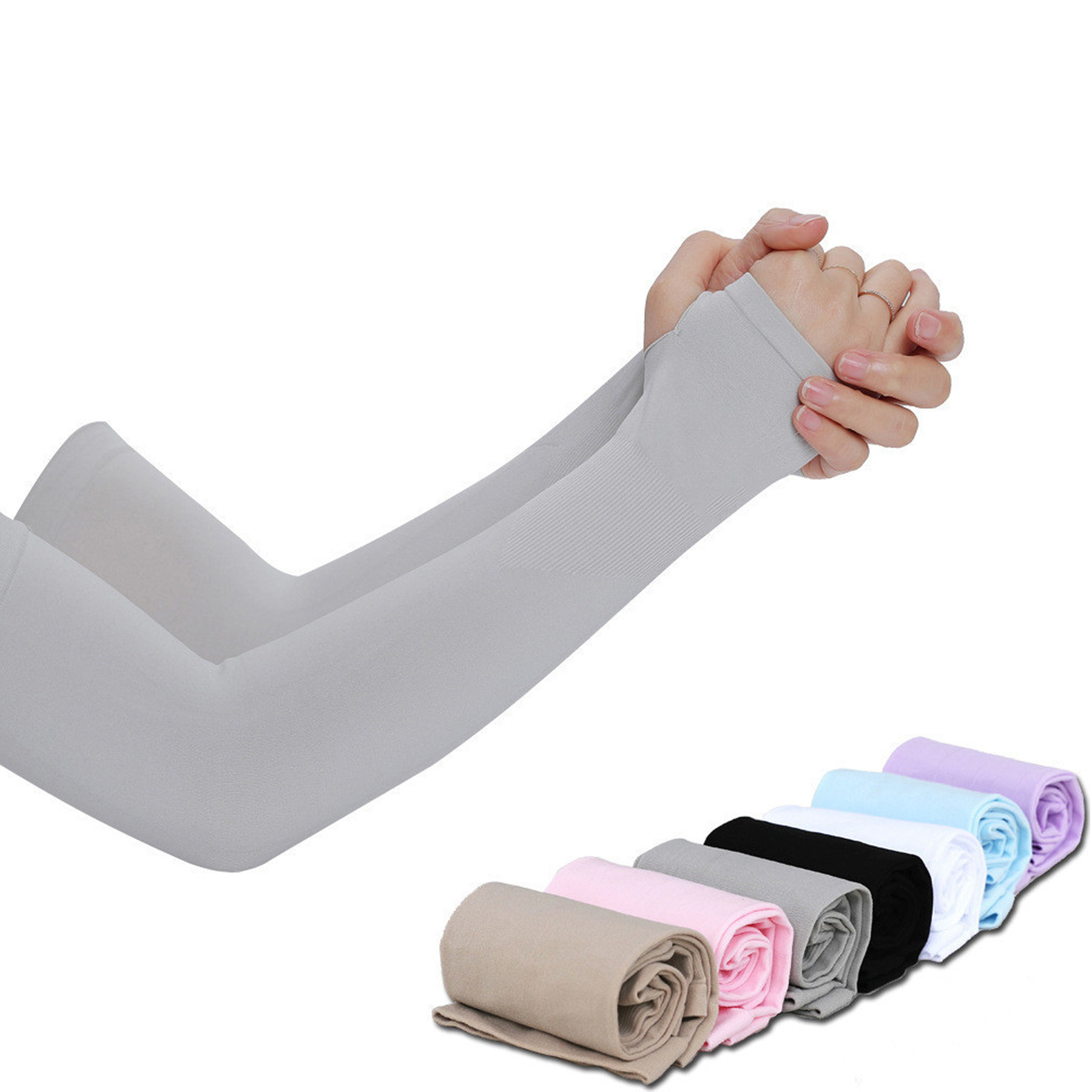 Ice Silk Cooling Arm Sleeves/Armbands 2