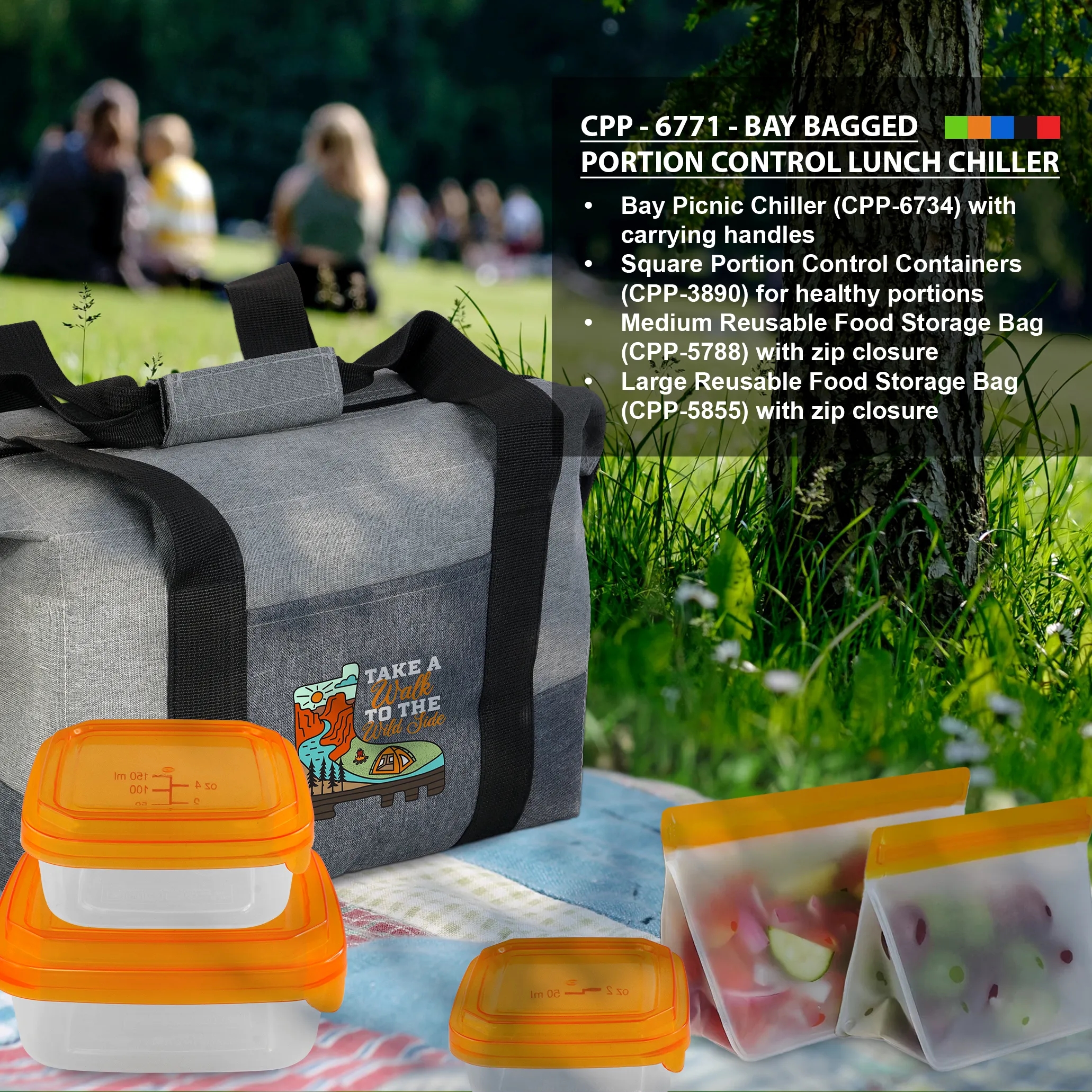 Bay Bagged Portion Control Lunch Chiller 11