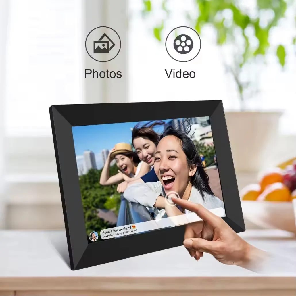 10.1-inch WiFi HD Touch Screen Digital Photo Frame 5