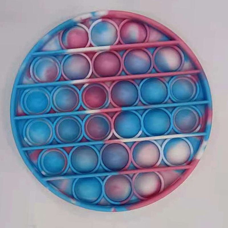 Round Camo Push Pop Bubble Sensory Toy 17