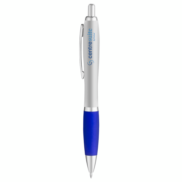 Curvaceous Matte Silver Ballpoint 72