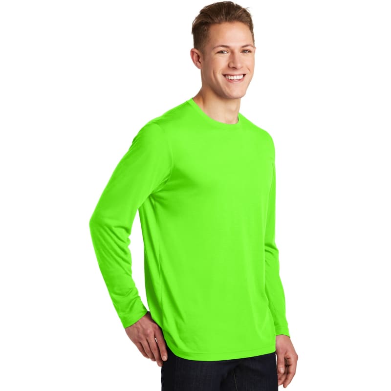 Sport-Tek Long Sleeve PosiCharge Competitor Cotton Touch Tee. 44