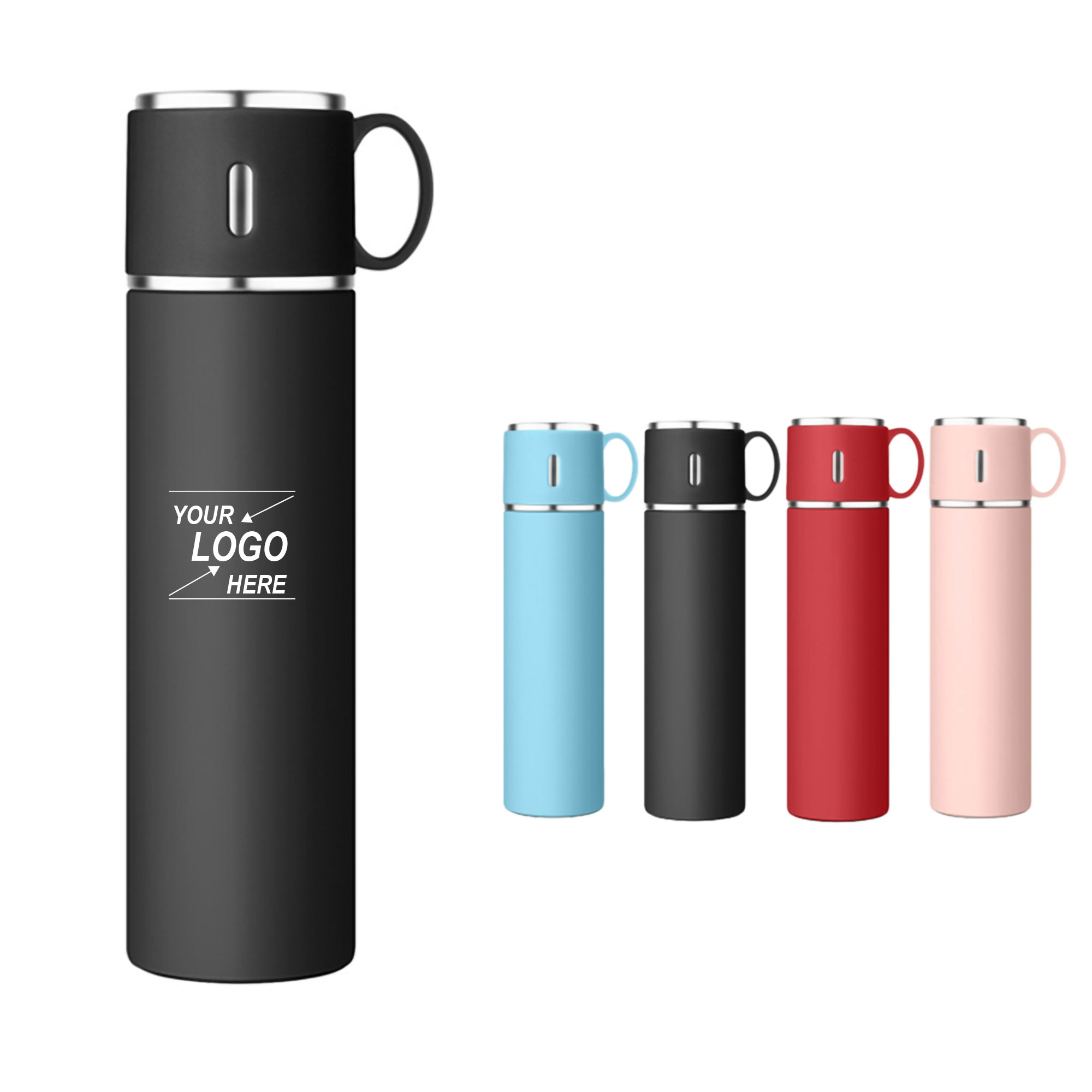 Insulated Stainless Steel Water Bottle w/Carry Handle 2