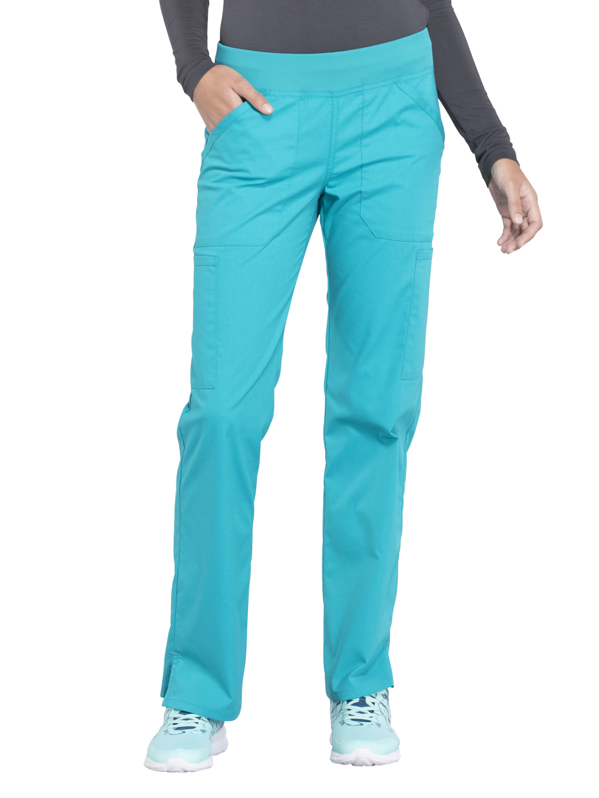 Cherokee - Workwear Professionals - Mid Rise Straight Leg Pull-on Cargo Pant 23