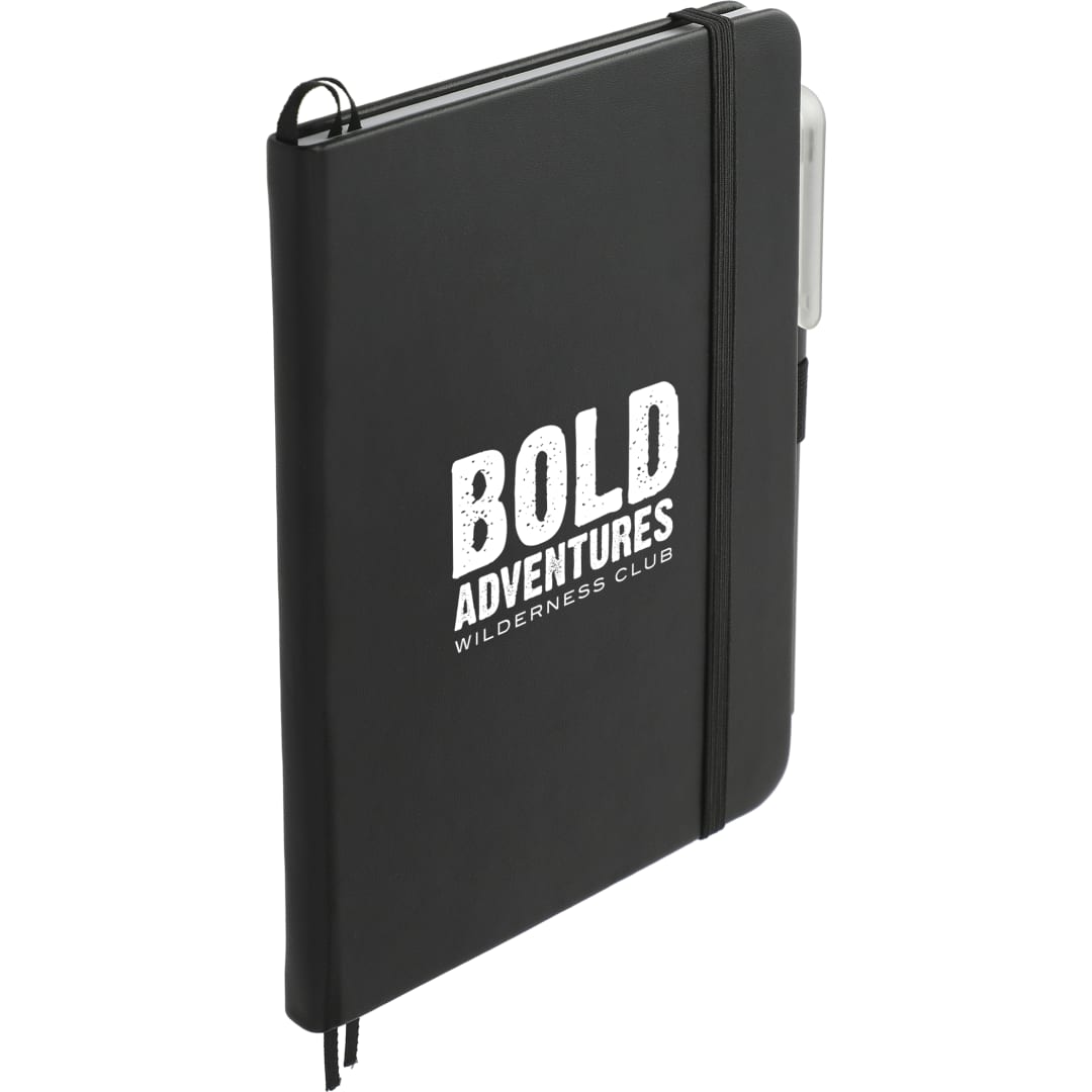 5" x 7" Recycled Bulleting Bound Notebook w Pen 13