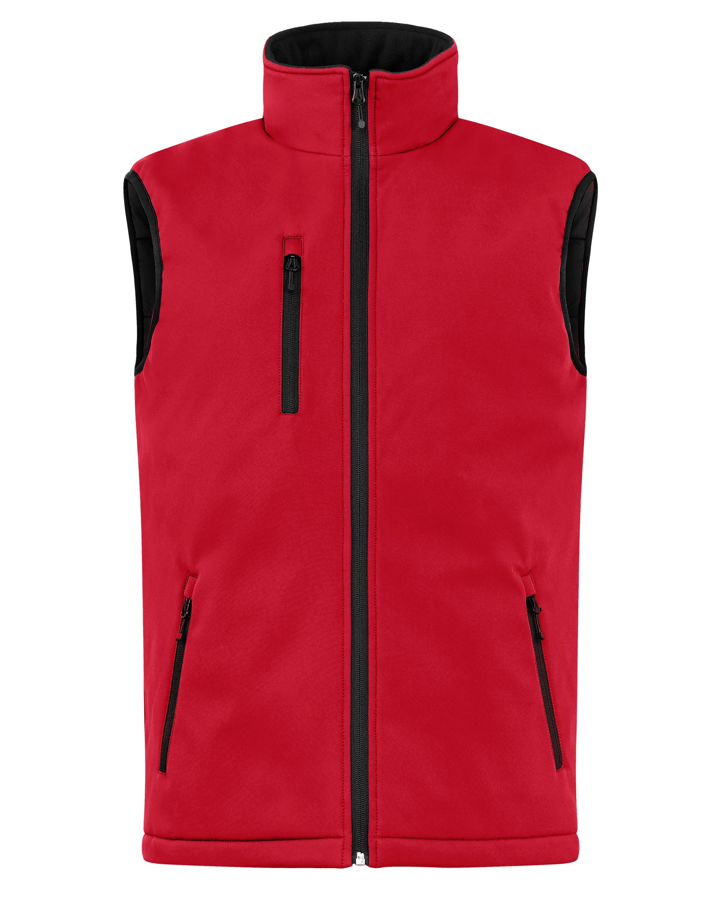 Clique Equinox Insulated Softshell Mens Full Zip Vest 18