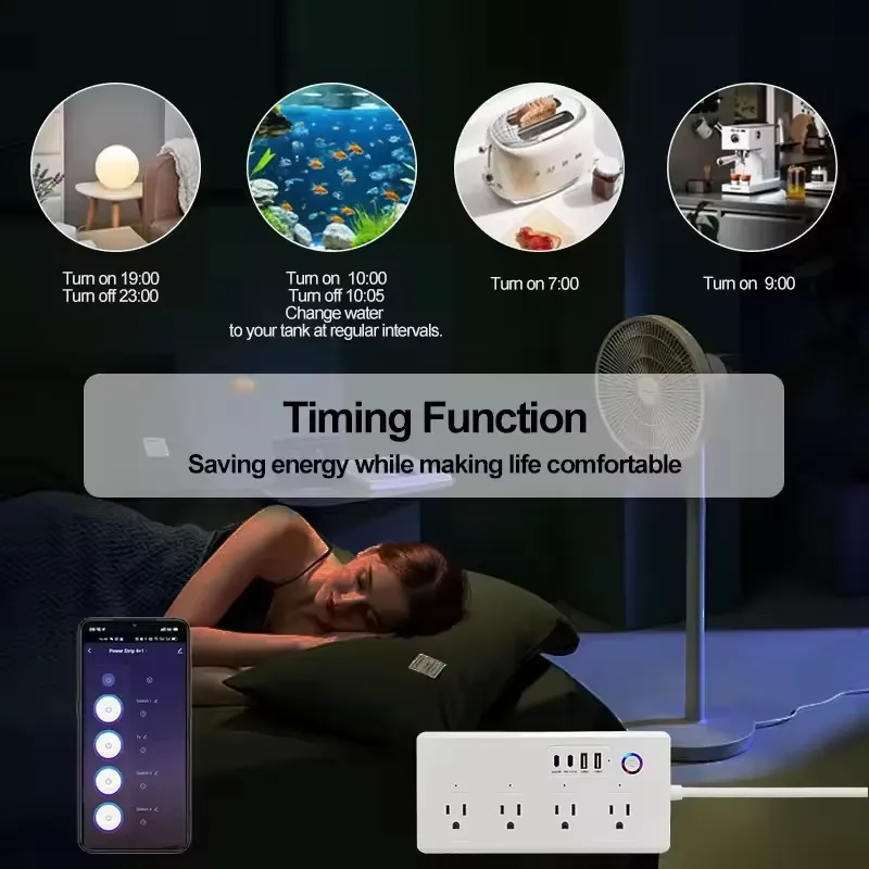 PD 20W Smart Wi-Fi Power Strip 4