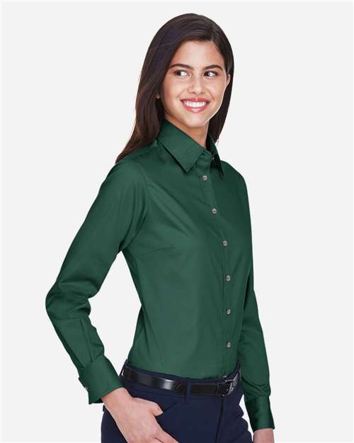 Women's Easy Blend™ Twill Dress Shirt with Stain-Release - M500W 40