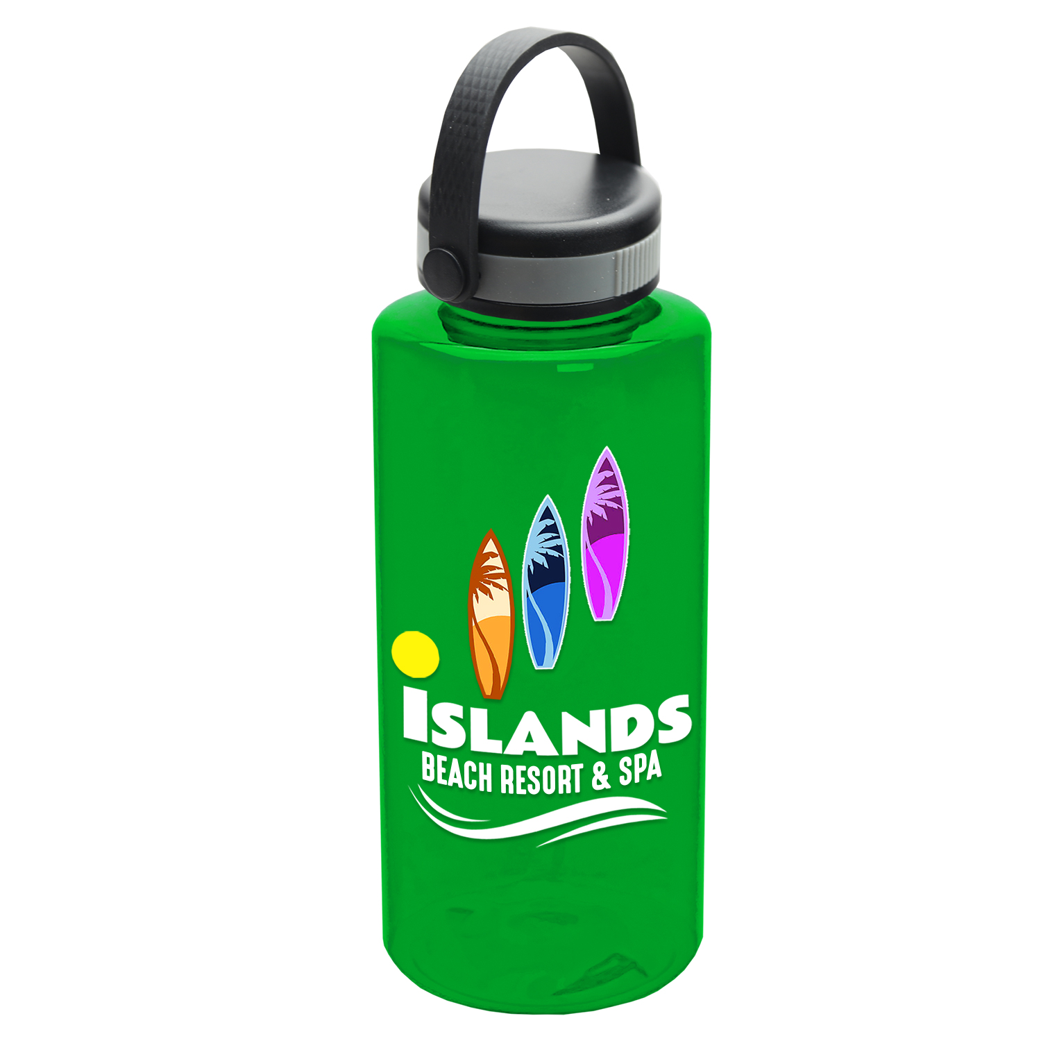 The Mountaineer - 36 oz. Tritan bottle with EZ grip 5
