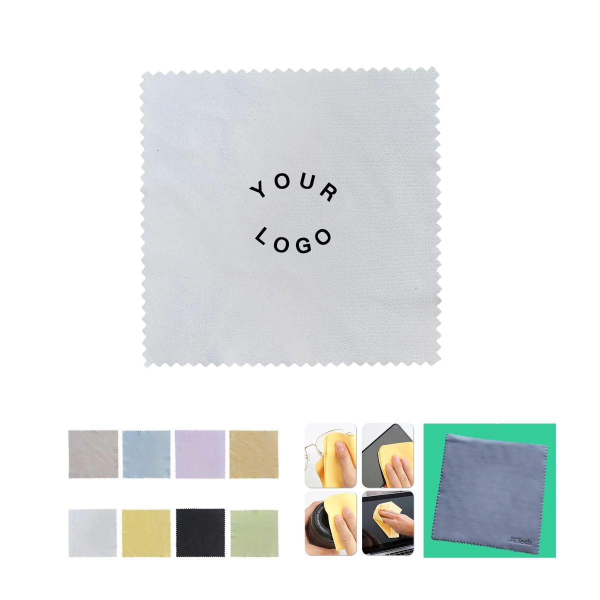 Durable Suede Microfiber Cloth for Monitors and Phones 10