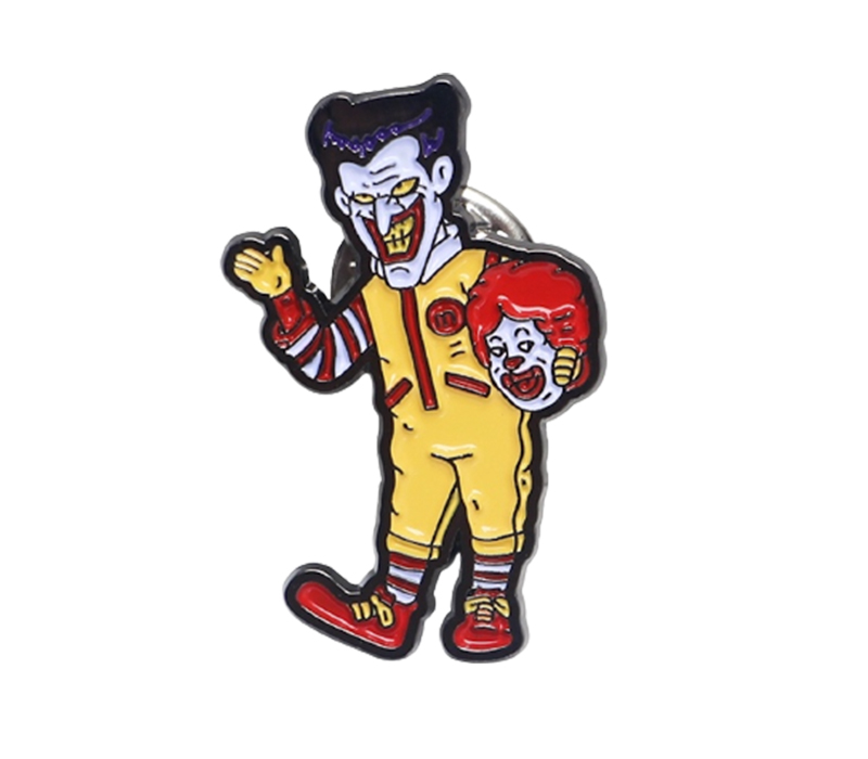 Clown Shaped Badge Lapel Pin 1