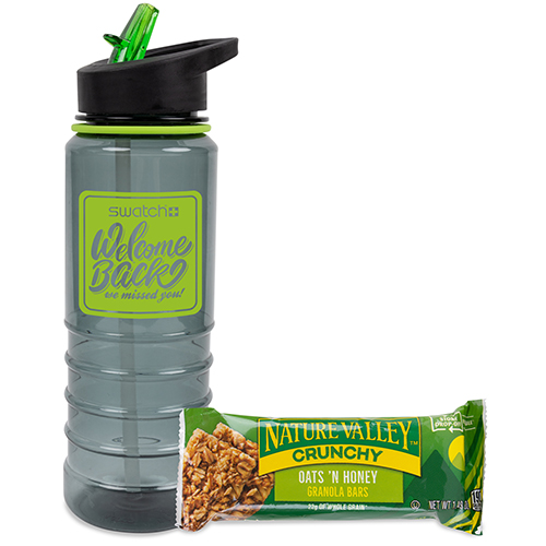 25 oz Bottle with Nature Valley Granola Bar 2
