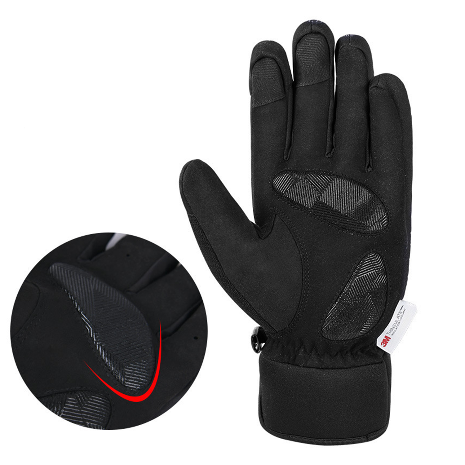 Winter Thermal Touchscreen Waterproof Cycling Gloves 3