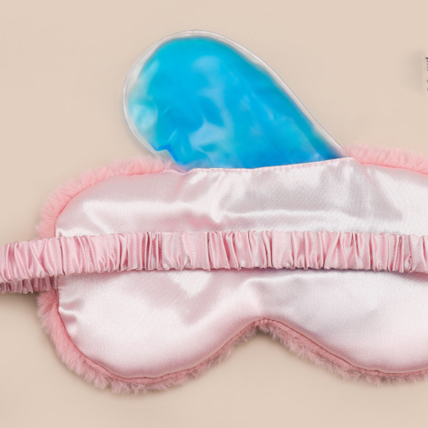 Rabbit Hair Blackout Sleep Mask 1