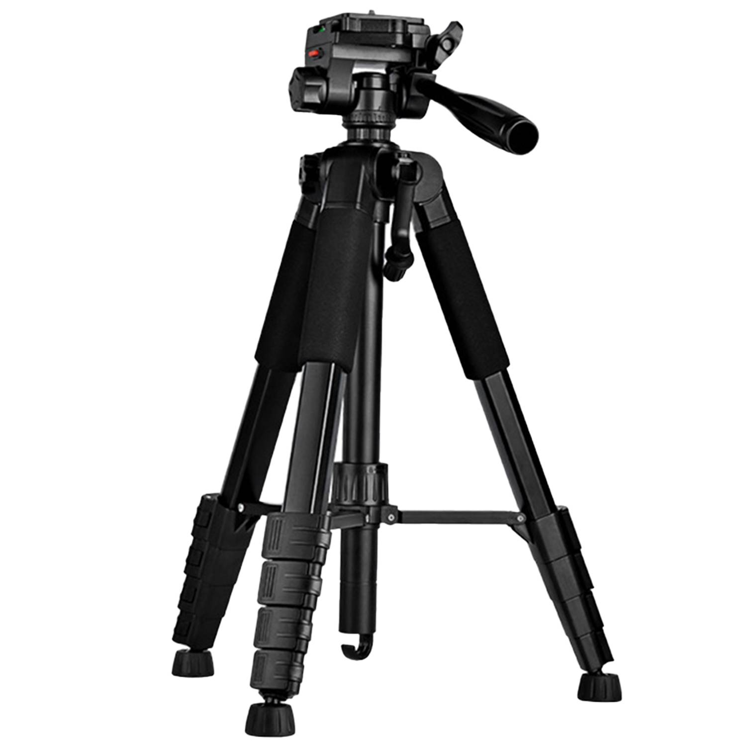 Adjustable Aluminum Tripod Stand w/ Phone Mount 3
