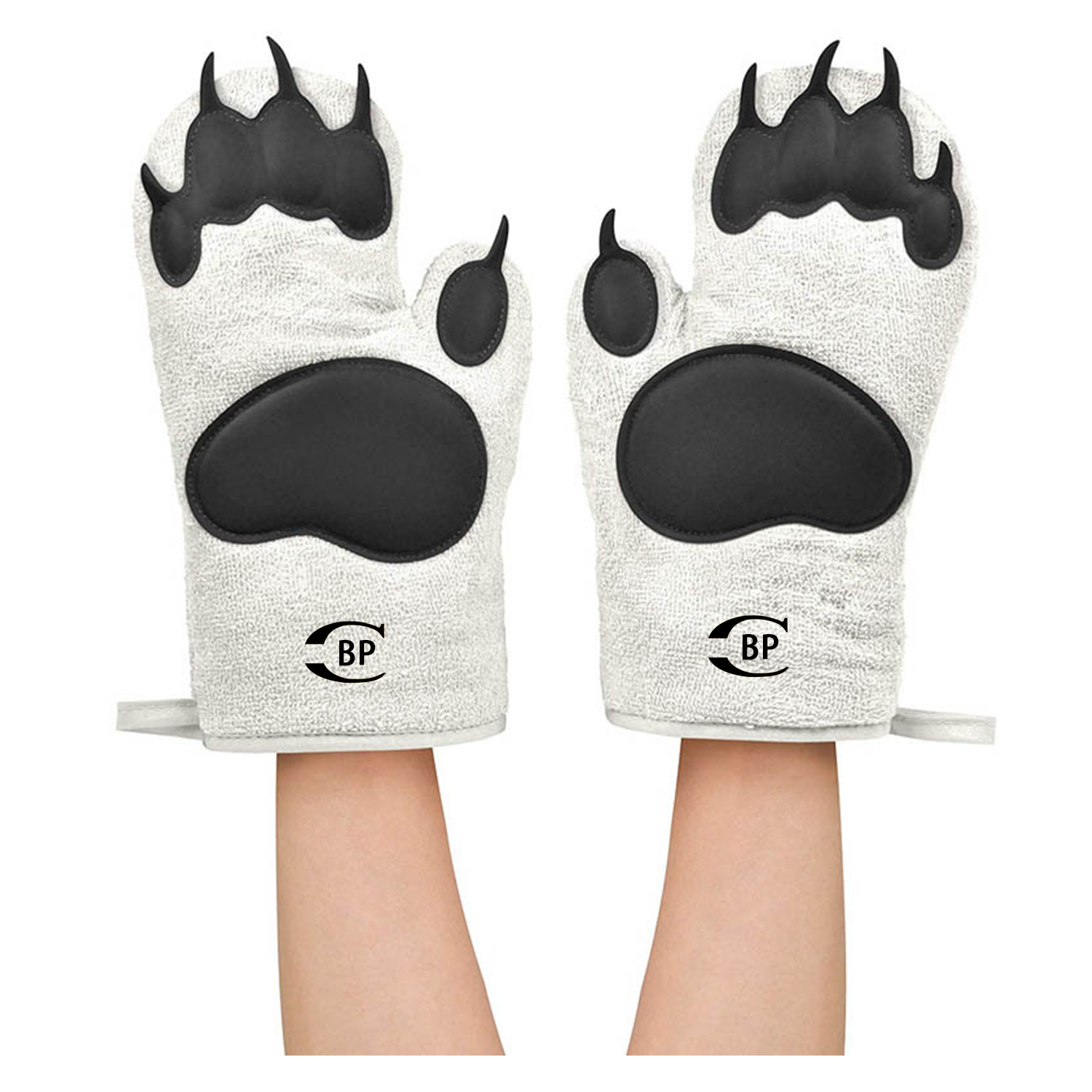 Oven Mitts Bear Hands, Set of 2 2