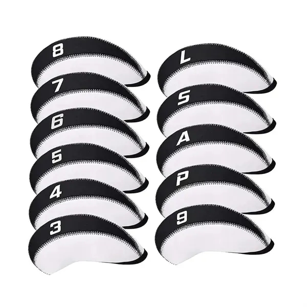 11-Piece Neoprene Golf Club Head Cover Set 20