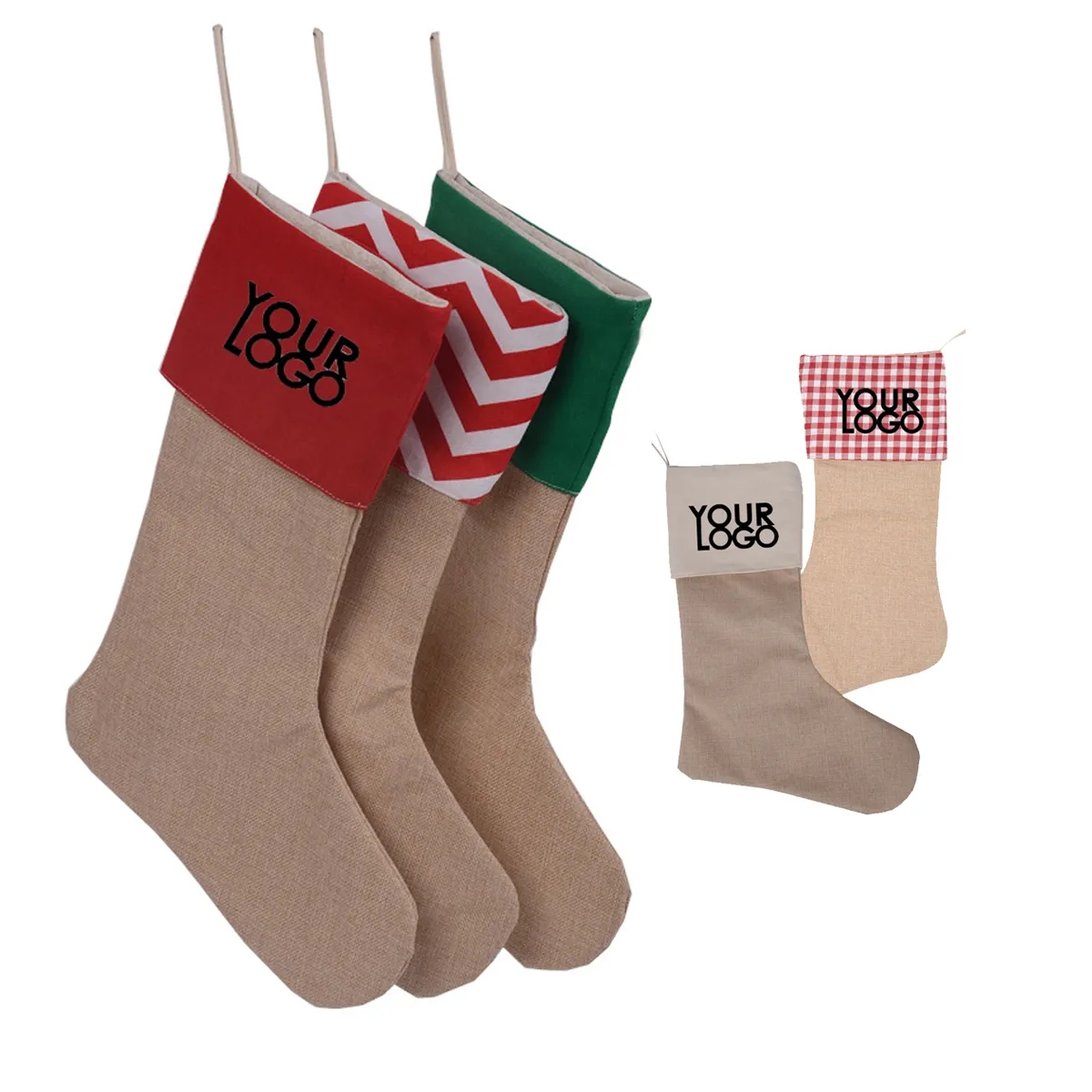Printing Santa Christmas Stockings 2