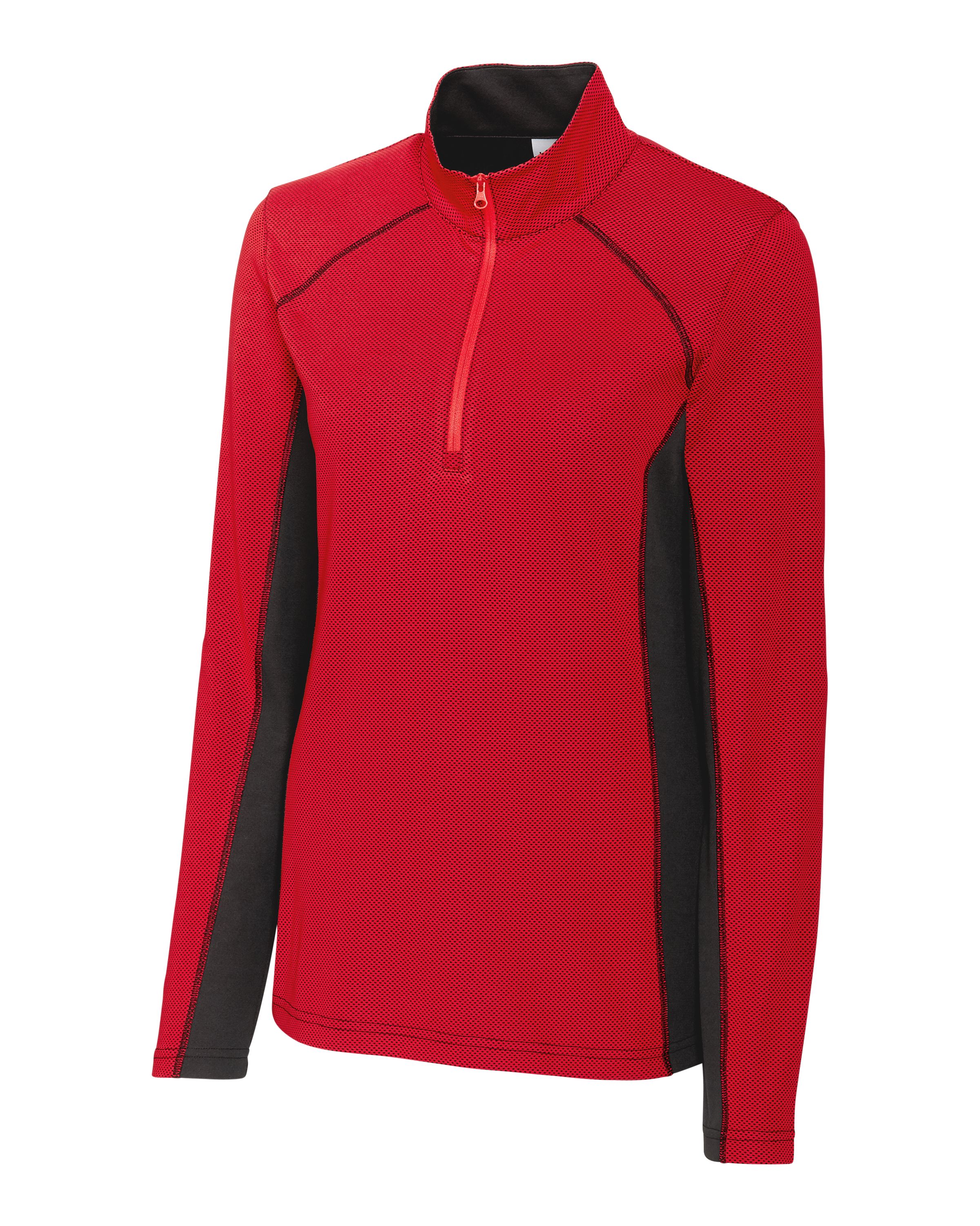 Clique Ice Pique Colorblock Tech Womens Half Zip 27