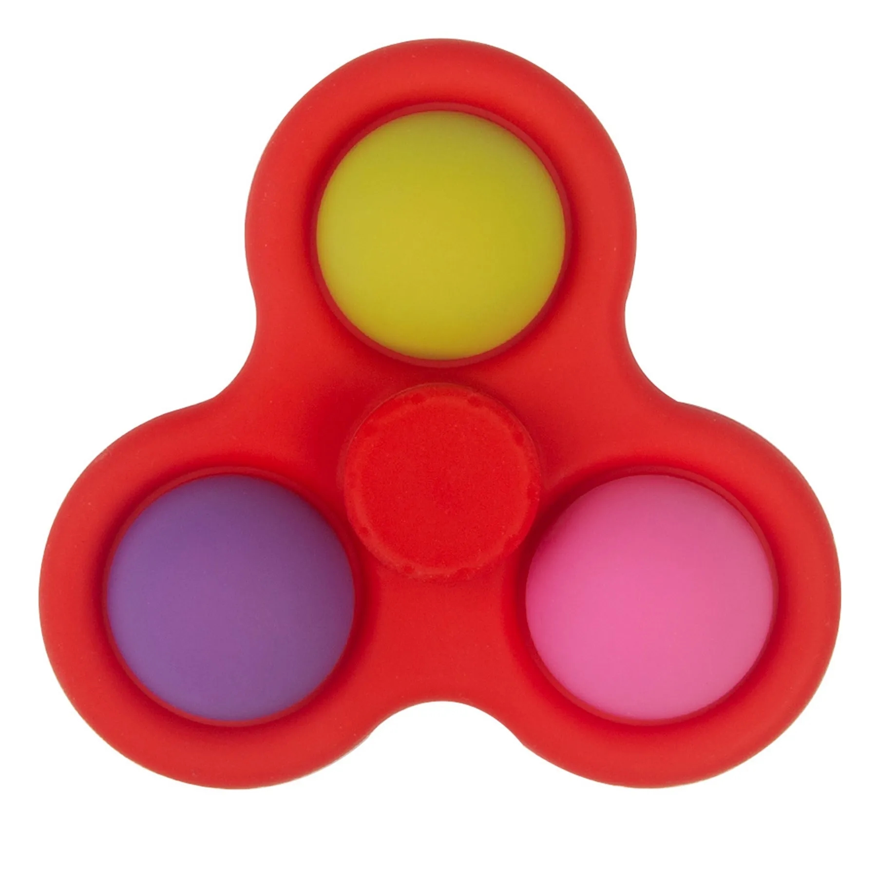 Colorful Silicone Finger Push Fidget Bubble Spinner 3