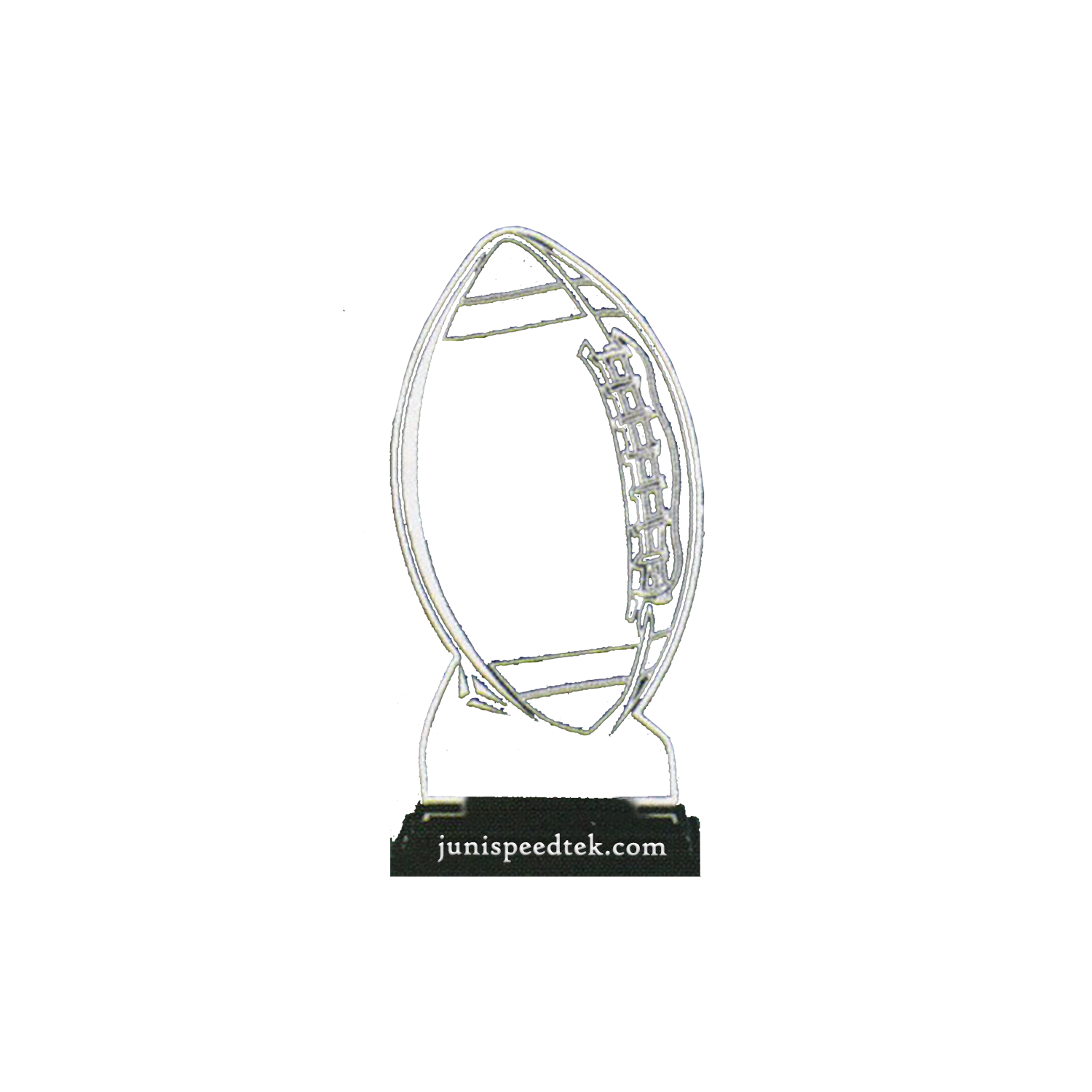 Football Champions Award on a Black Base 2