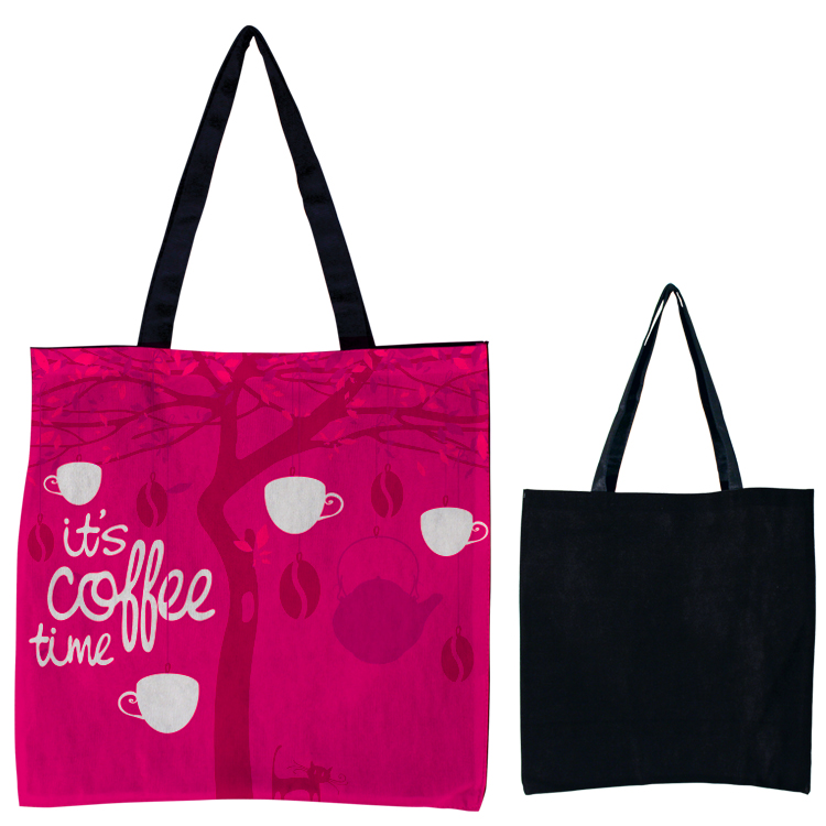 Flat Tote- Full Color on Front Only 2
