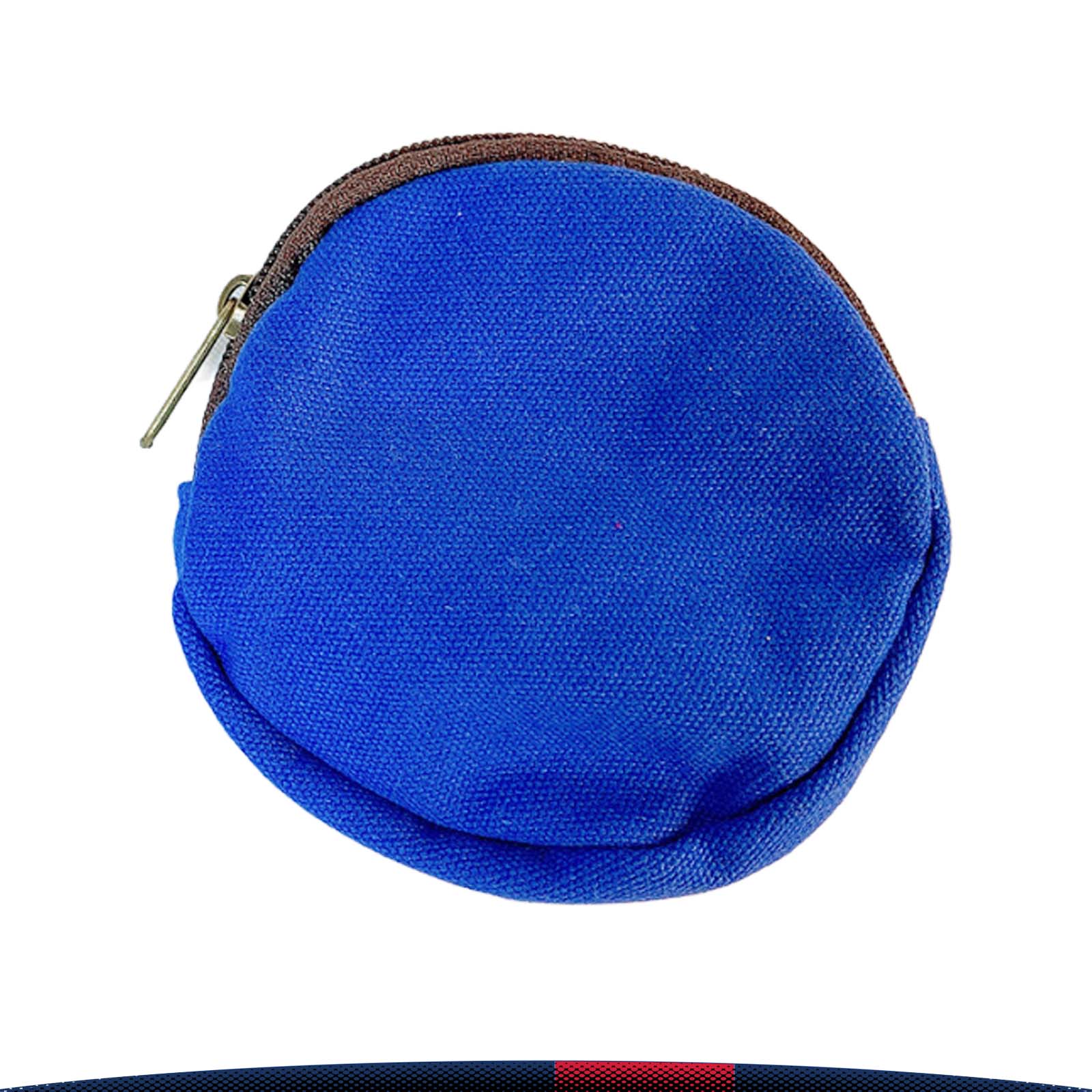 Canvas Round Coin Bag 3