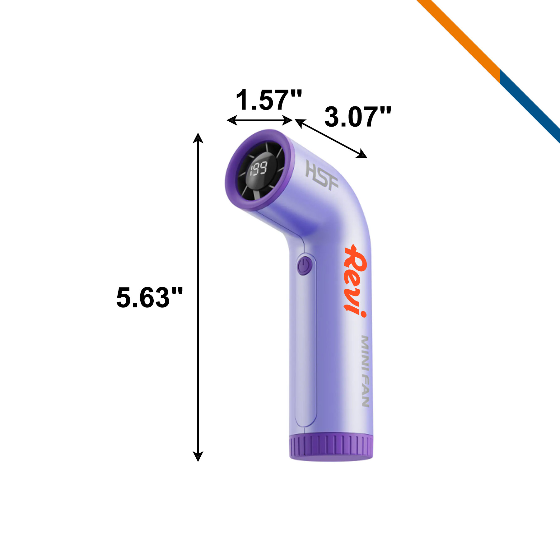 Normand 199 Speeds R Shaped Handheld Fan 4