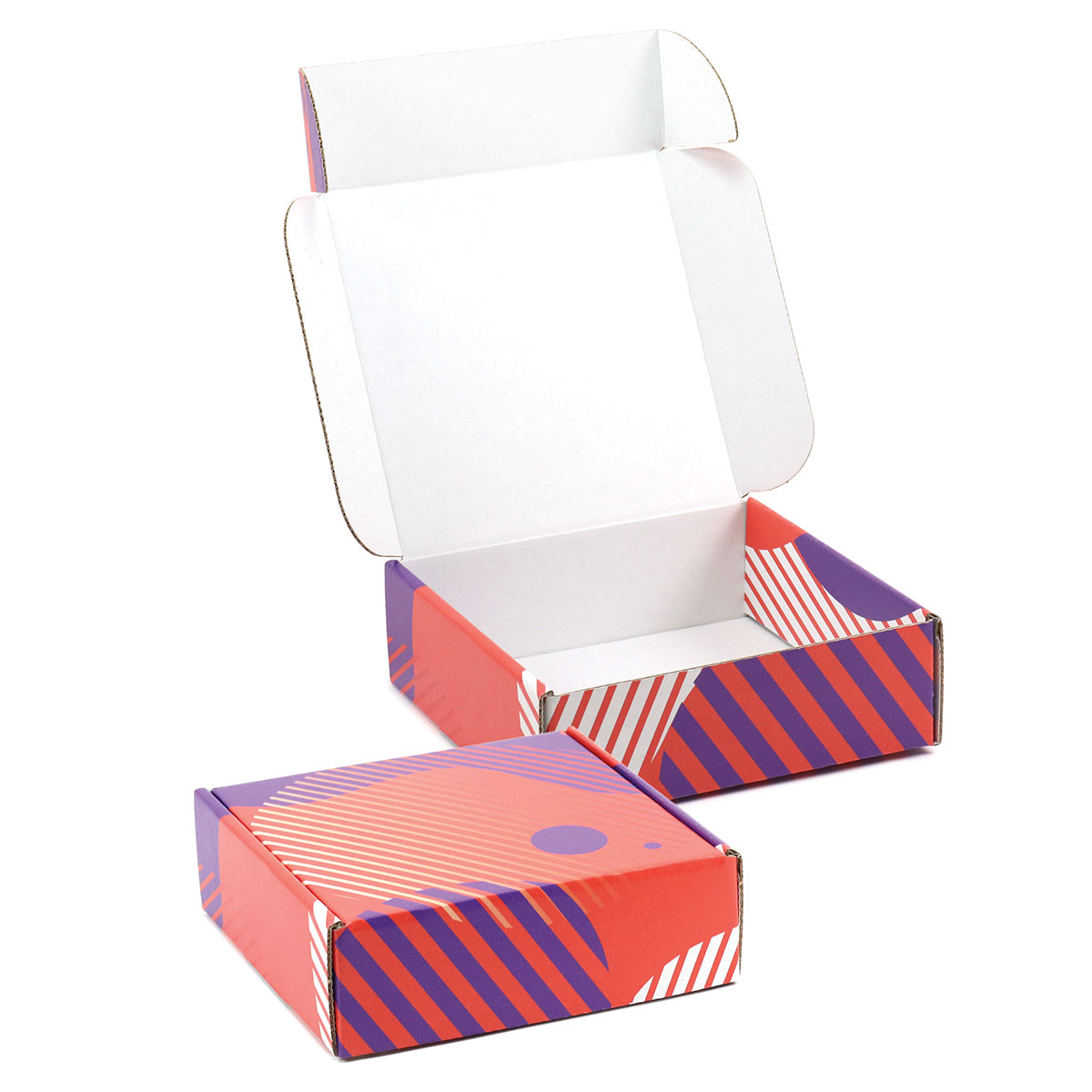 Corrugated Box - 6" X 6" x 2" 5