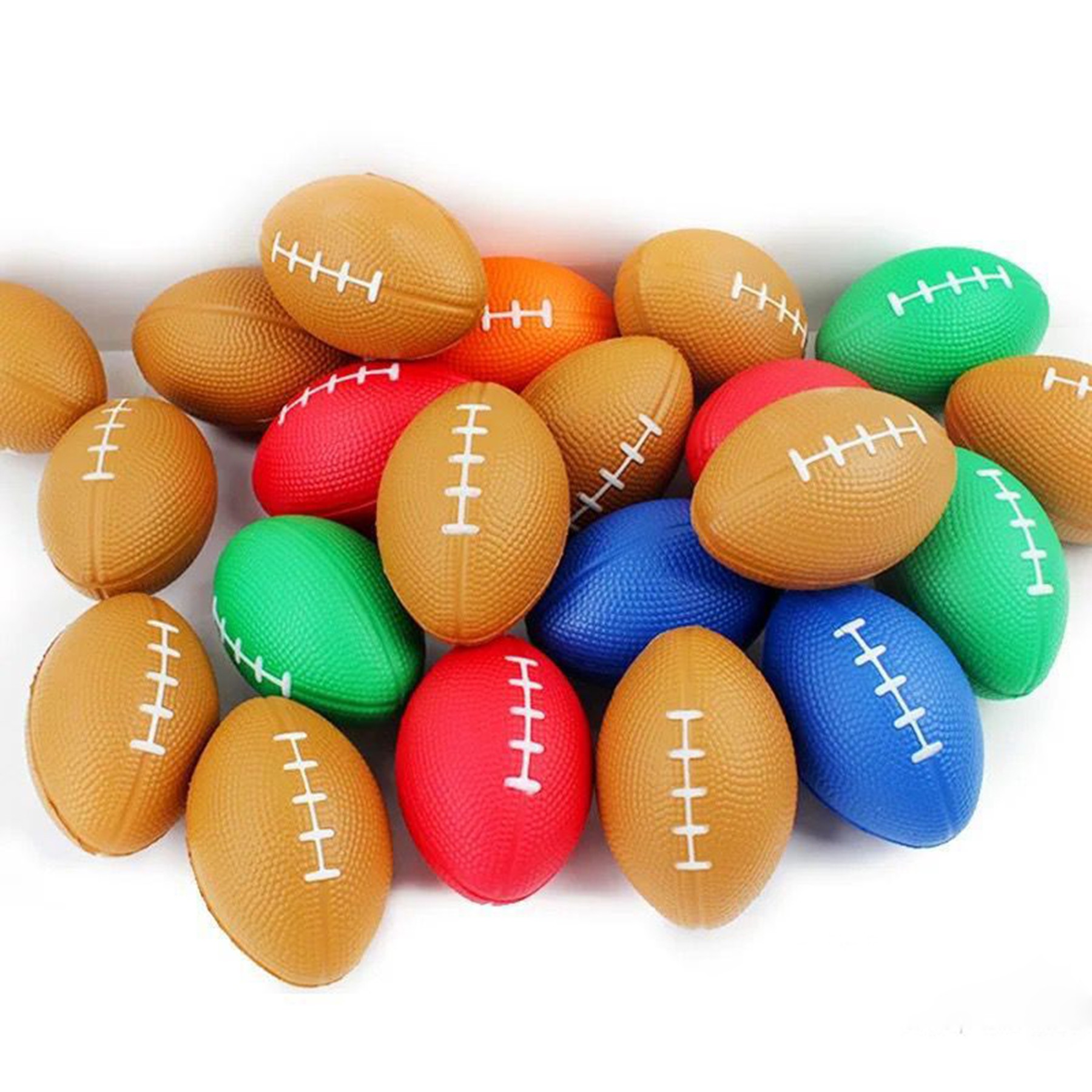 Rugby Stress Relieving Toy Foam Stress Relieving PU Ball 4