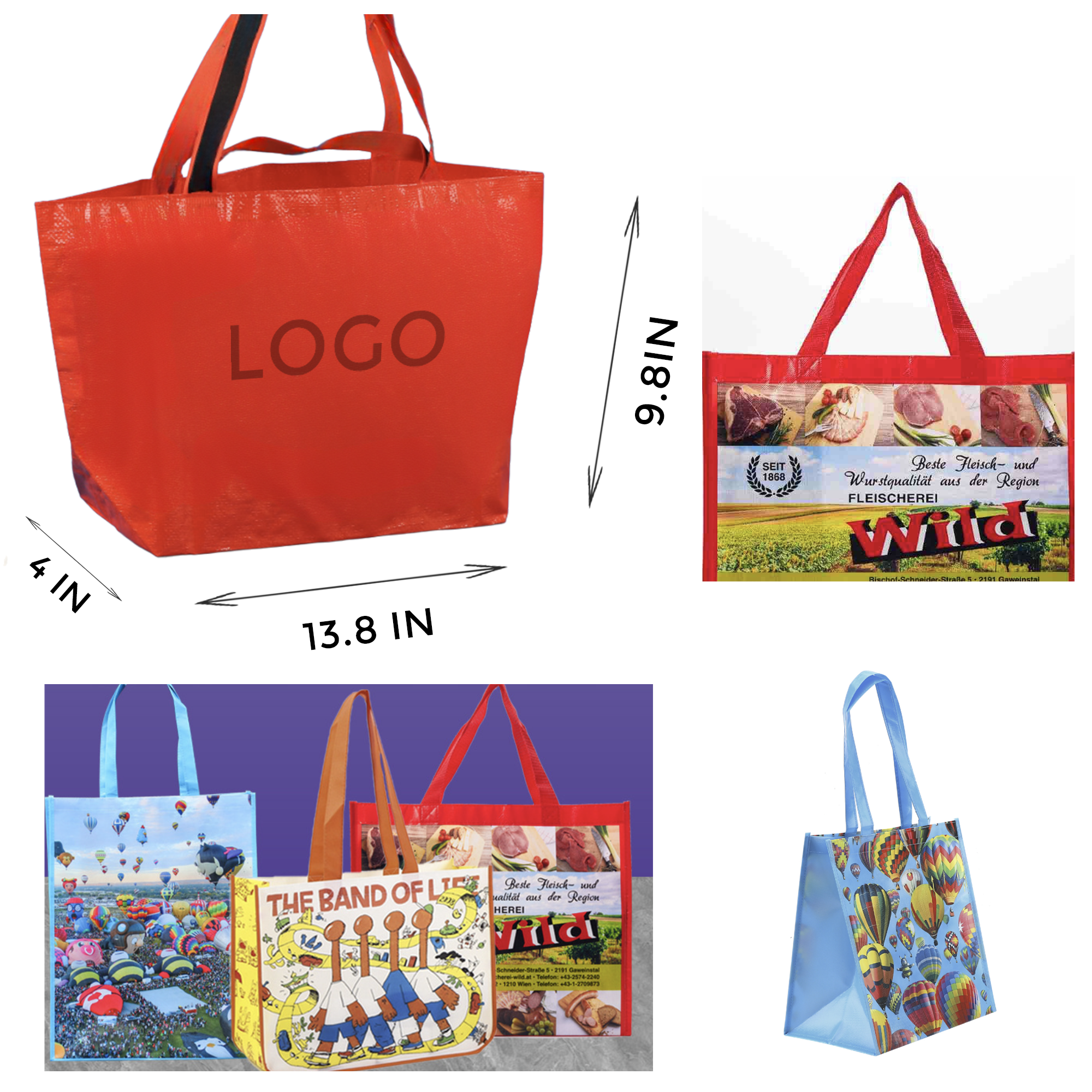 Waterproof Laminated Non Woven Bag 2